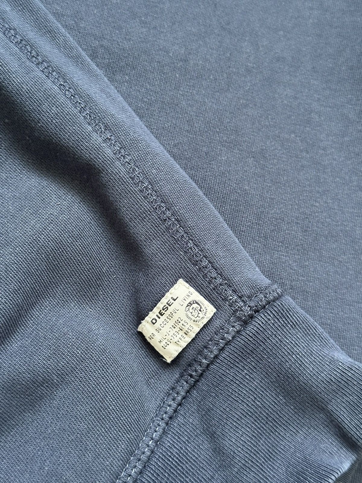 Diesel Vintage Diesel Sweatshirt Logo Grey Y2K Size US M / EU 48-50 / 2 - 8 Thumbnail