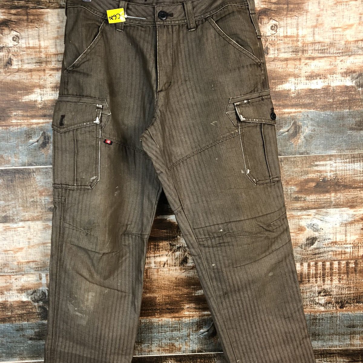 Japanese Brand DL Burtle Brown Cargo Multipocket Pants #C620 Size US 26 / EU 42 - 5 Thumbnail