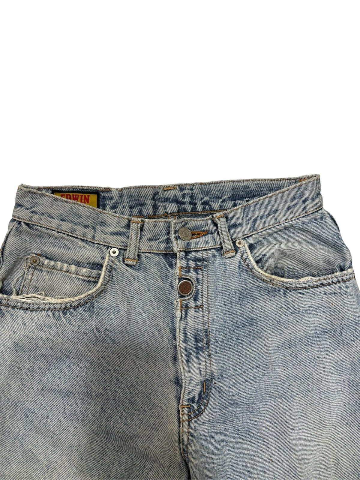 Edwin Rare Vintage Edwin jeans double button Size US 28 / EU 44 - 3 Thumbnail