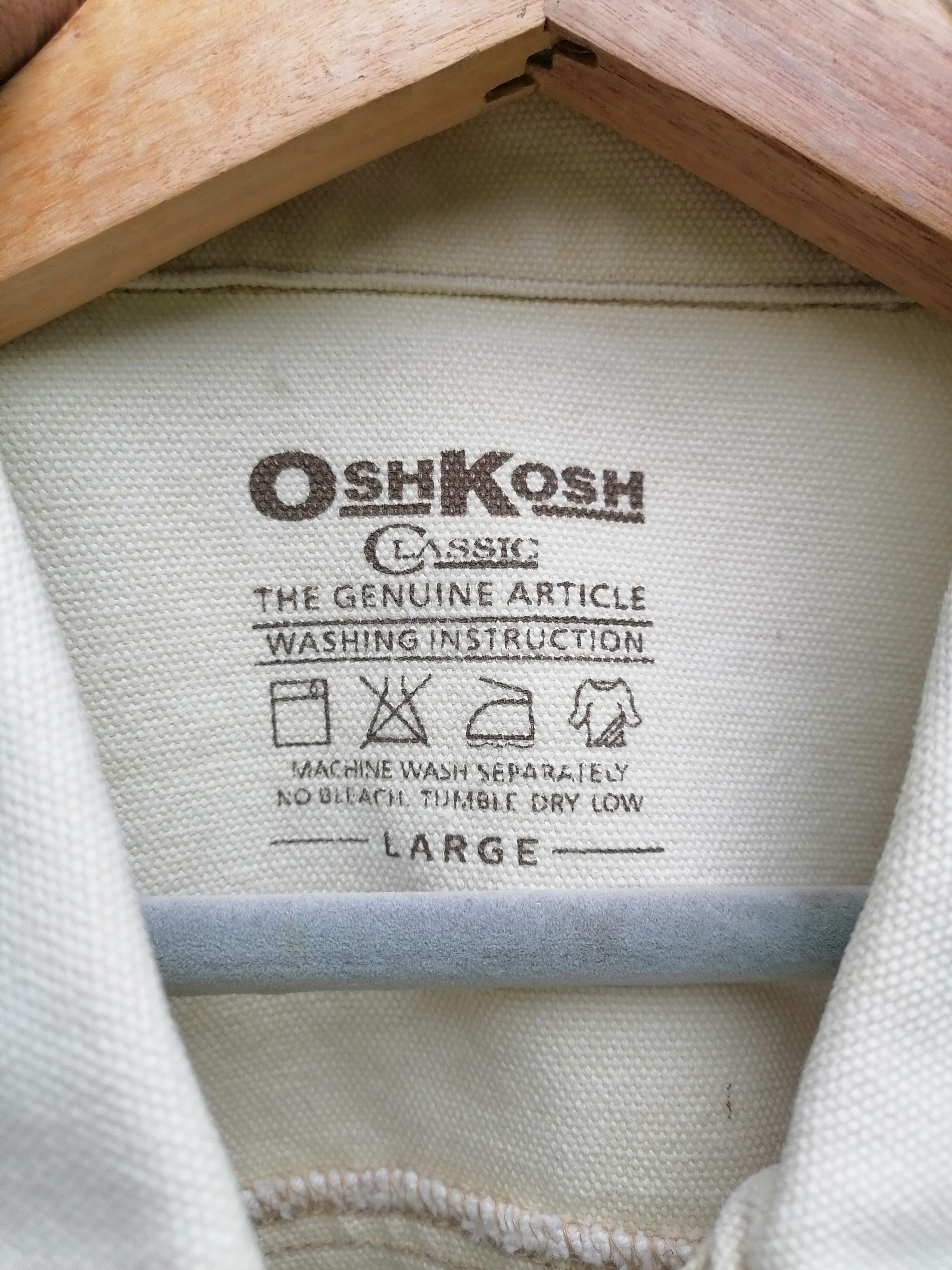 Oshkosh × Vintage Vintage Oshkosh Sun Faded Detroit Jacket Size US L / EU 52-54 / 3 - 3 Thumbnail