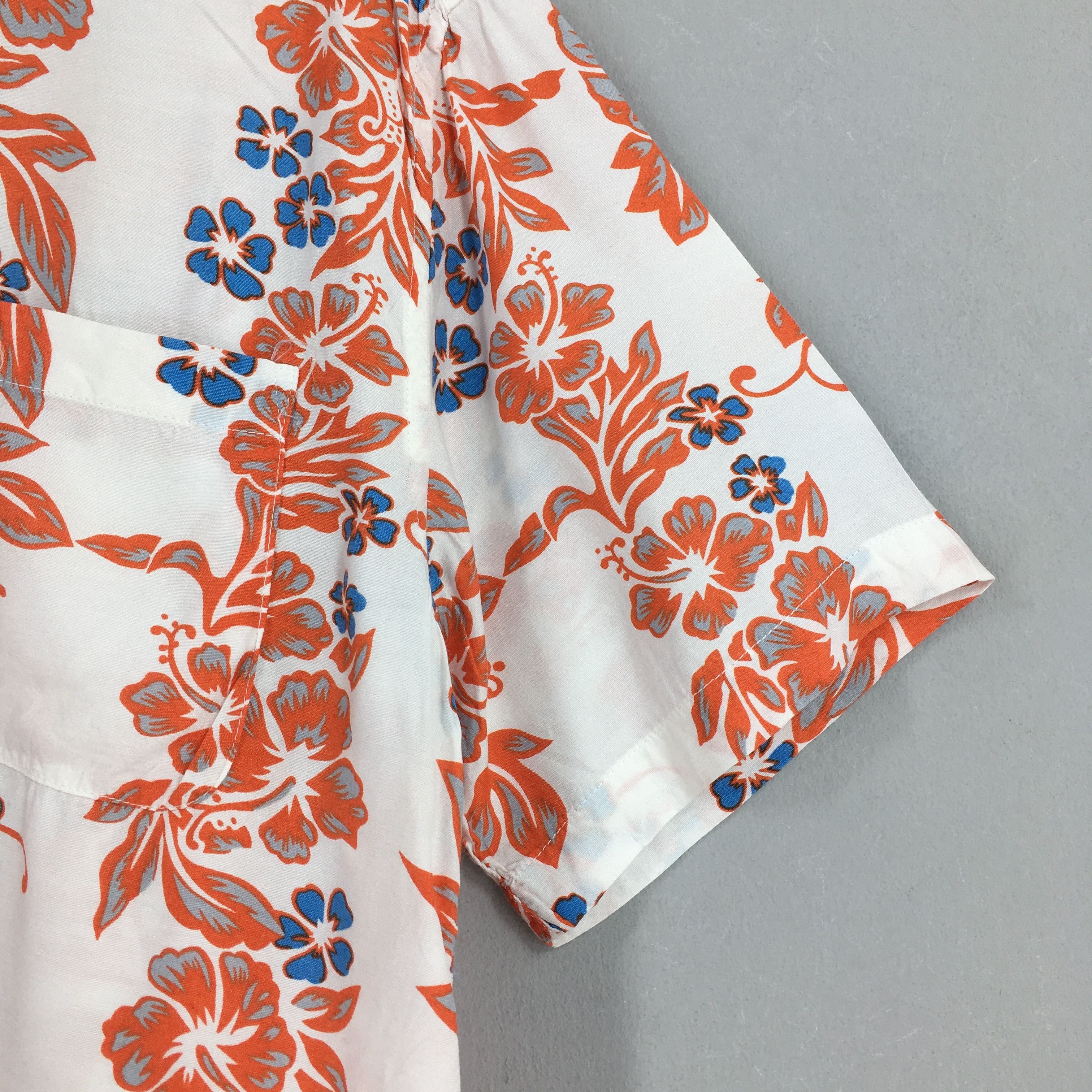 Vintage Vintage Hawaii Aloha Floral Tropical Printed Shirt Large Size US L / EU 52-54 / 3 - 4 Thumbnail