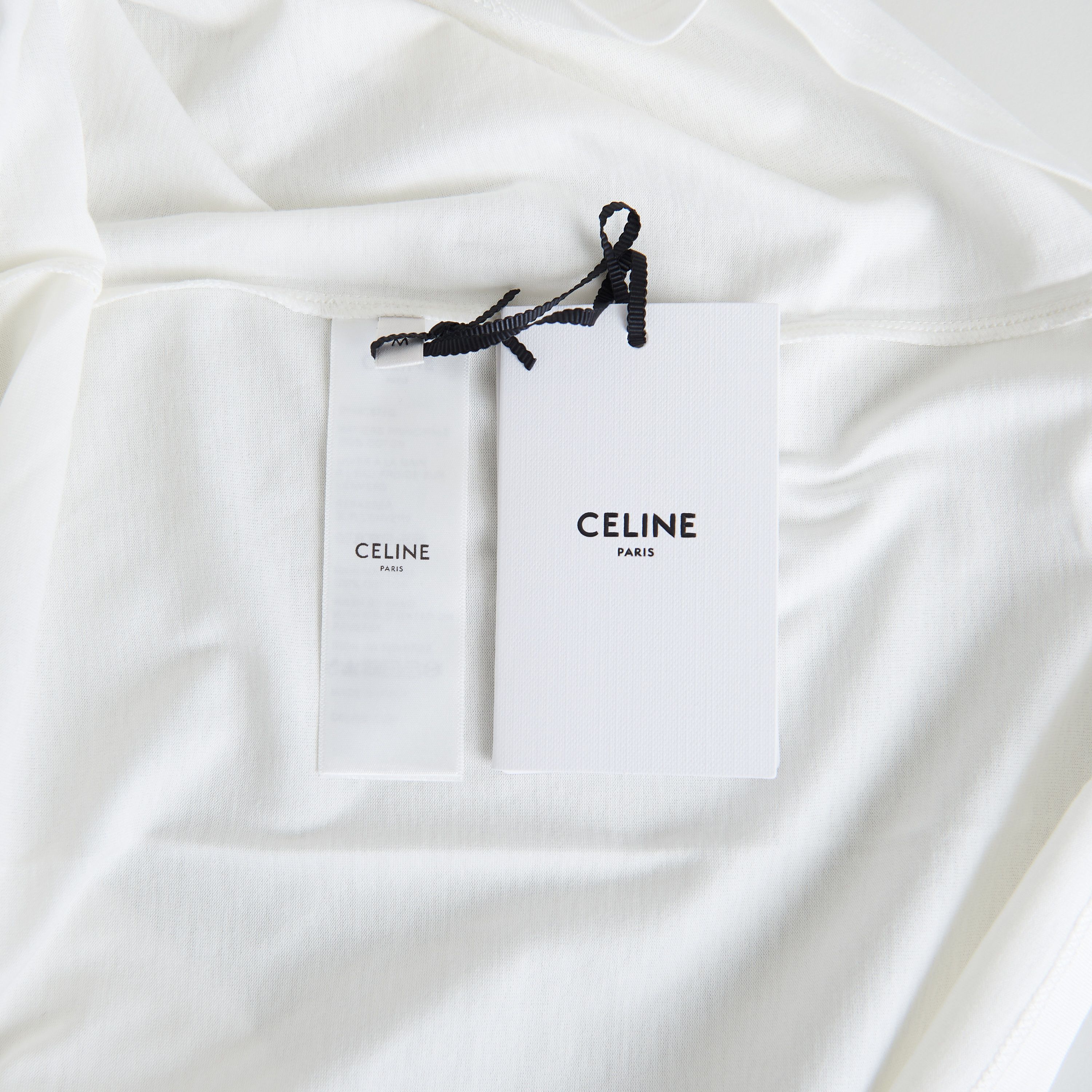Celine x Ed Broner White T-shirt “Lost Paradise” Studs Size US XL / EU 56 / 4 - 7 Thumbnail