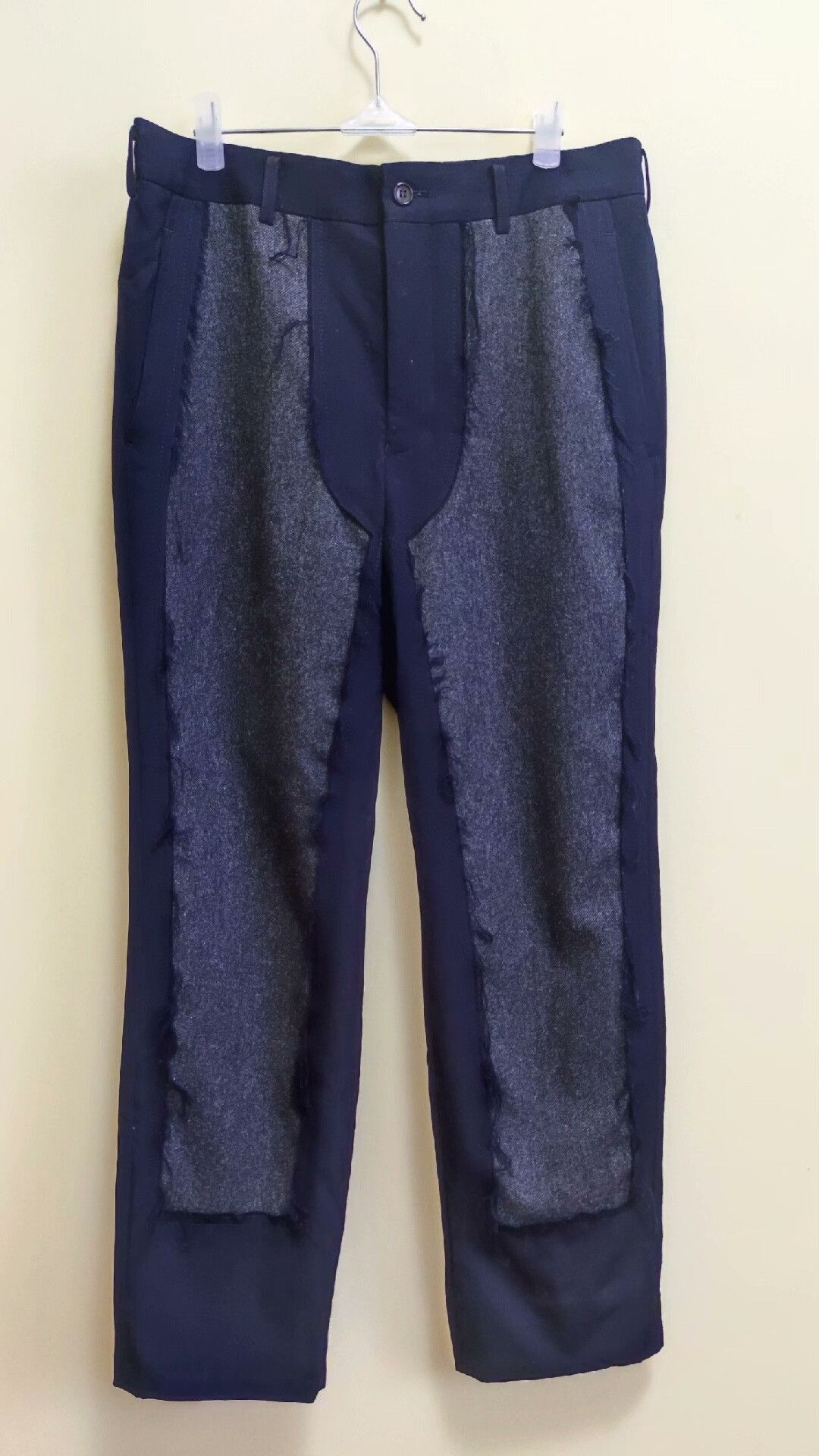 Comme des Garcons Deconstructed Black Casual Trousers Size US 30 / EU 46 - 1 Thumbnail