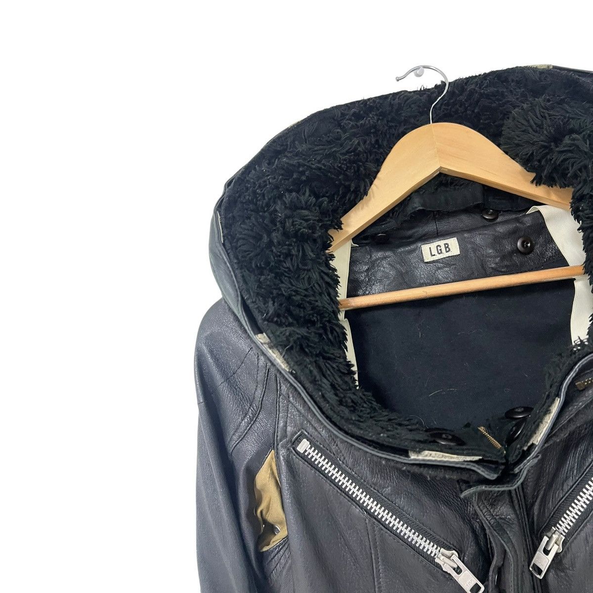 Le Grande Bleu (L.G.B.) Lgb leather bono 3 jacket Size US M / EU 48-50 / 2 - 4 Thumbnail
