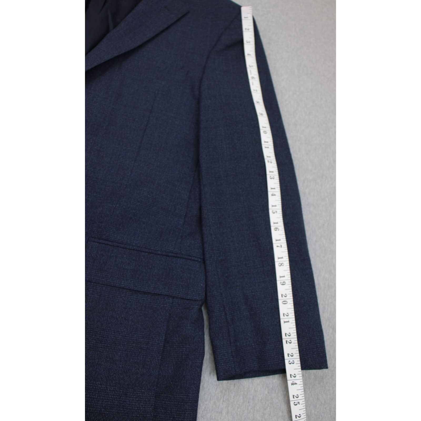 Jos. A. Bank Jos A Bank Blazer Mens 44R Blue 2 Button Reserve Wool Size 44R - 12 Thumbnail