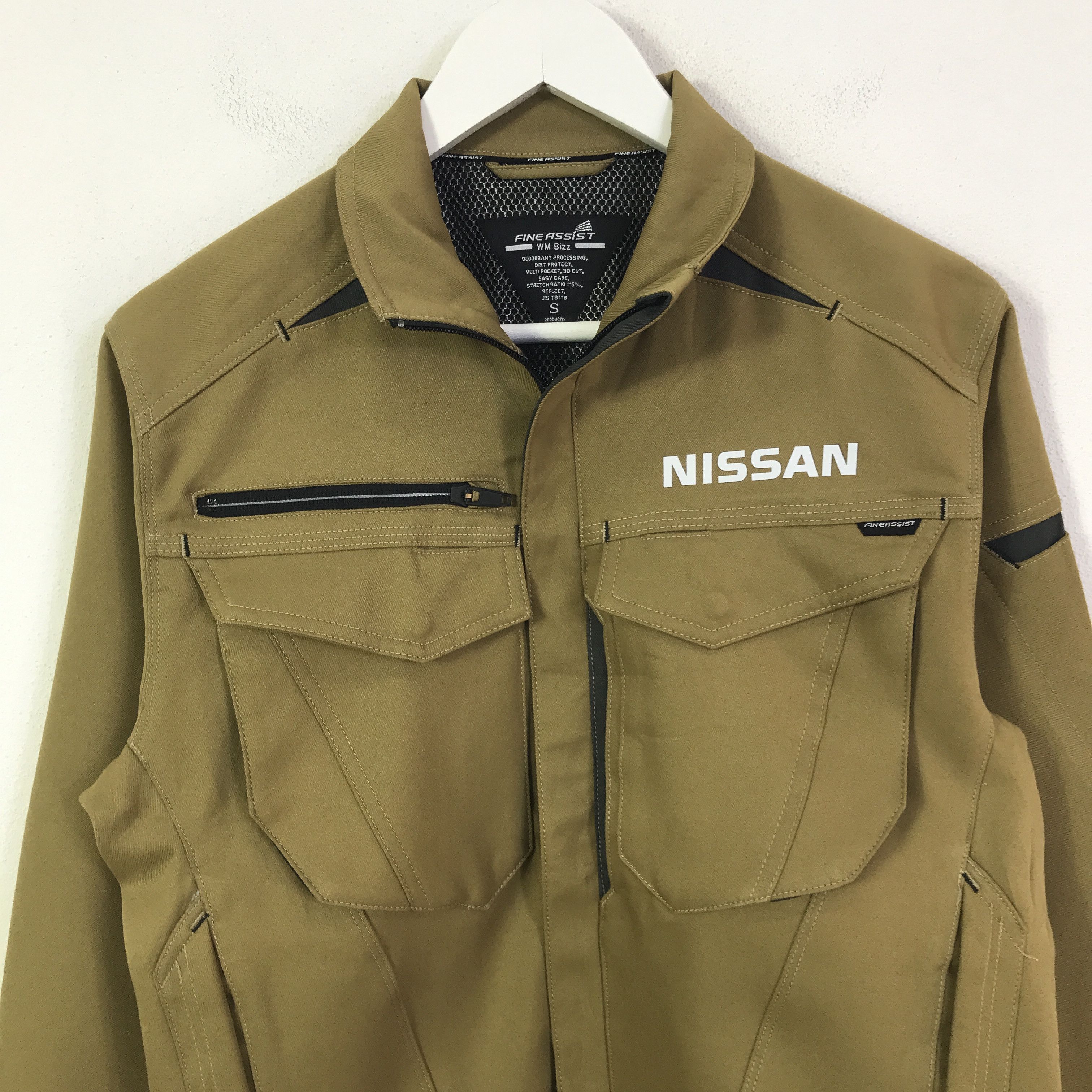 Japanese Brand Nissan racing Custom Worker Uniform jacket K114B9 Size US XS / EU 42 / 0 - 4 Thumbnail