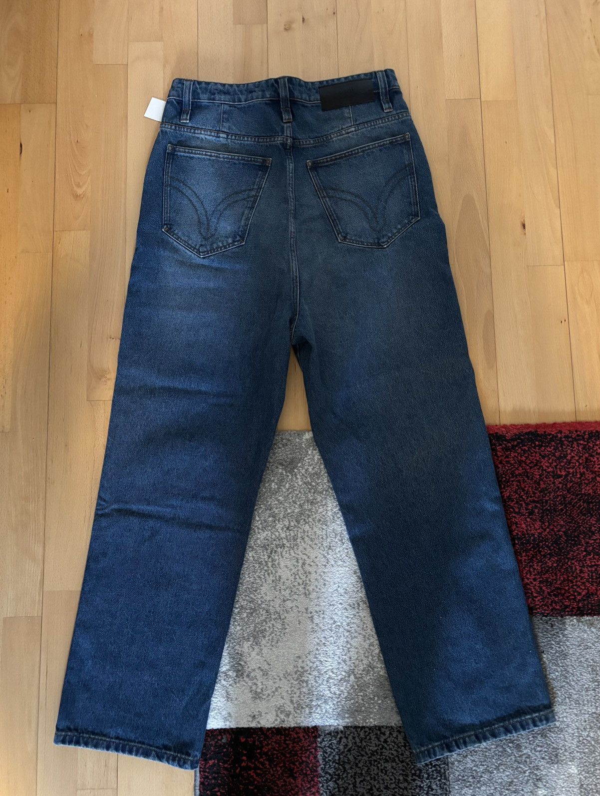 AMI AMI Paris Alwx Fit Wide Leg Jeans Size US 32 / EU 48 - 2 Thumbnail