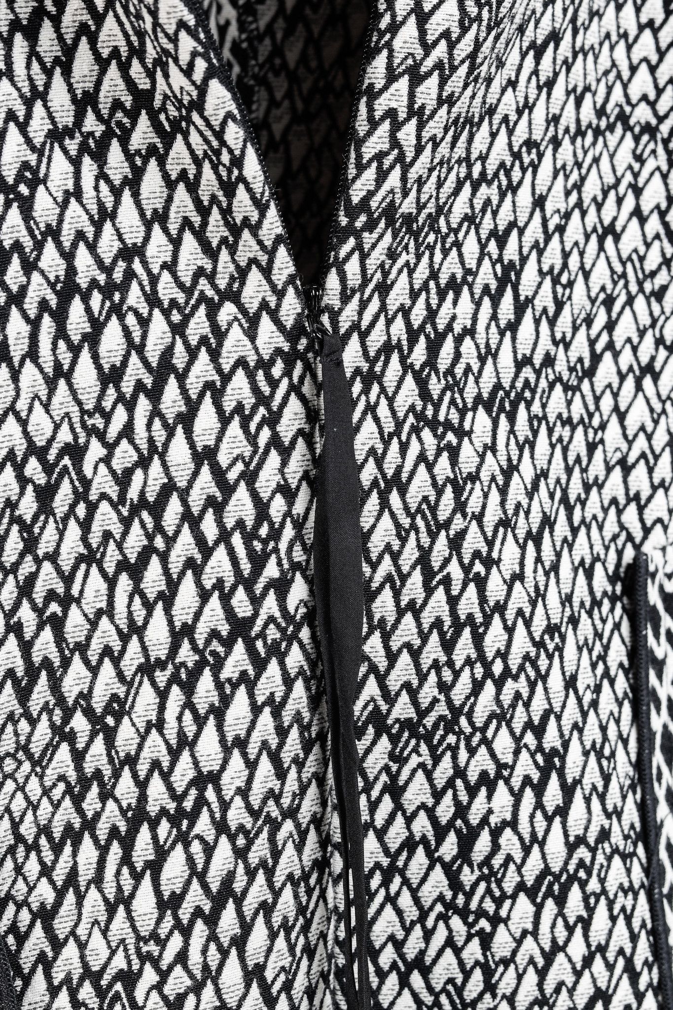 Dorothee Schumacher Alter Ego Jacquard Black & White Dress
