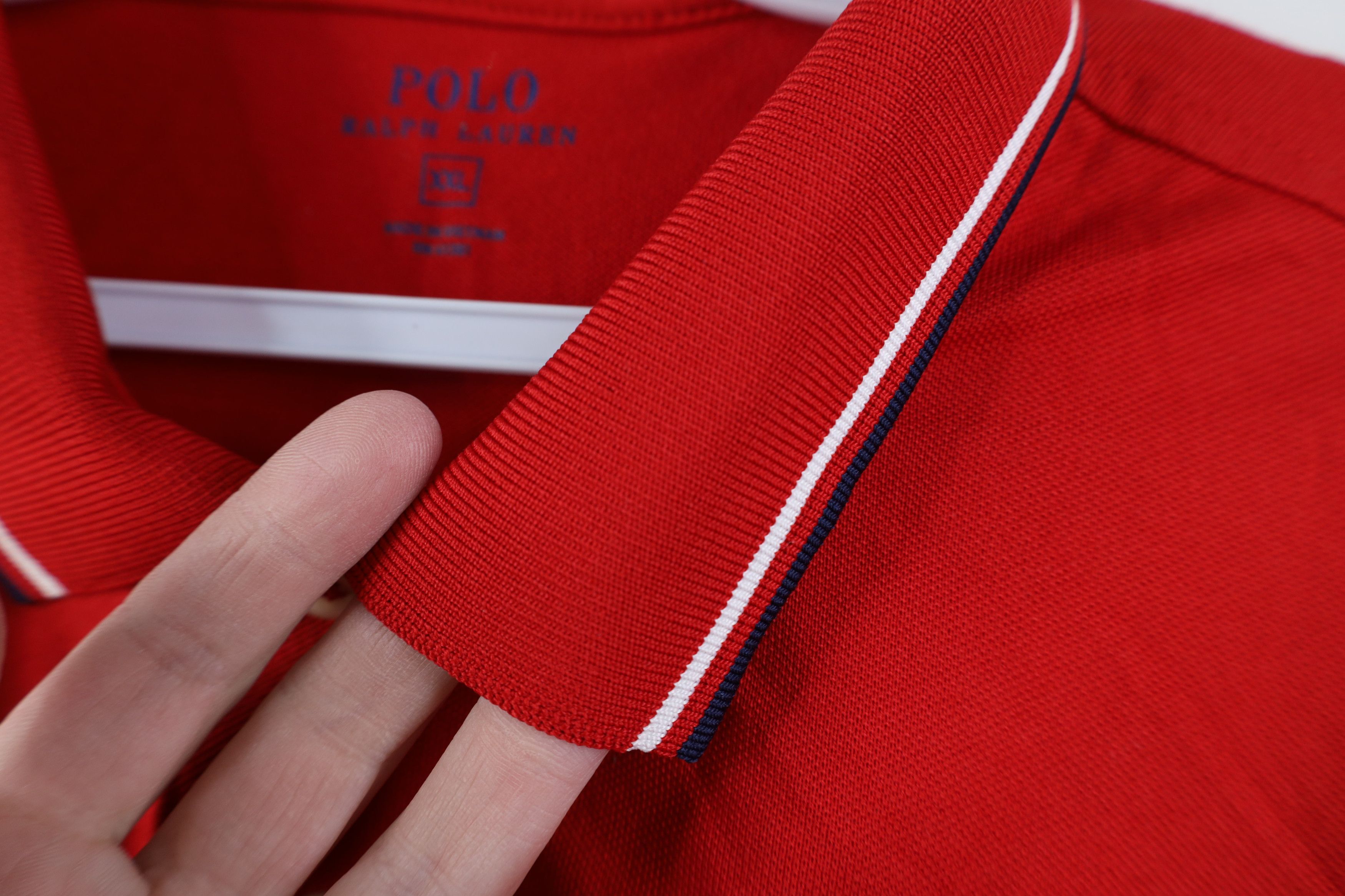 Ralph Lauren Ralph Lauren Knit USA Olympics Collared Golf Polo Shirt Red Size US XXL / EU 58 / 5 - 6 Thumbnail