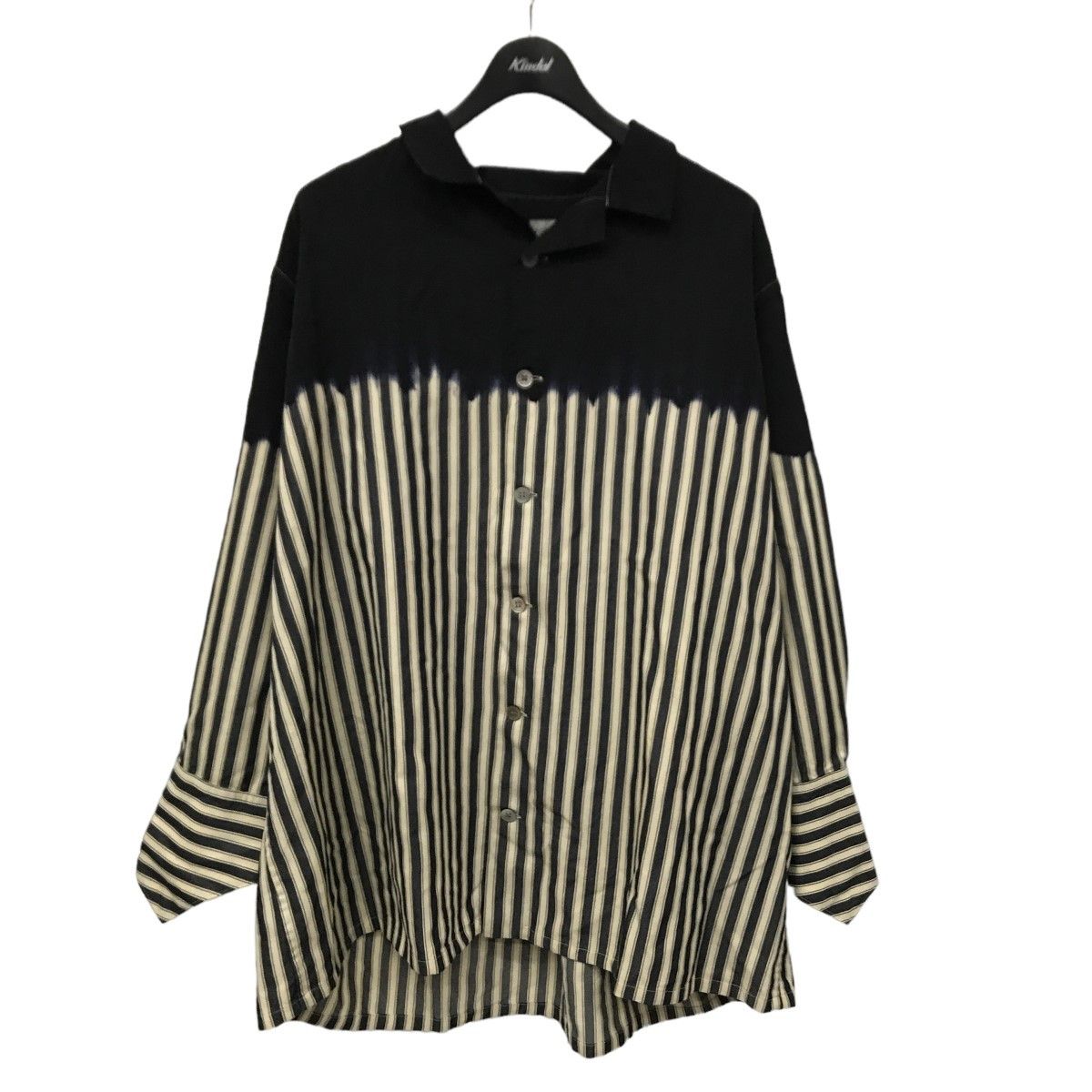 YOHJI YAMAMOTO 93AW Archive Big Striped Shirt