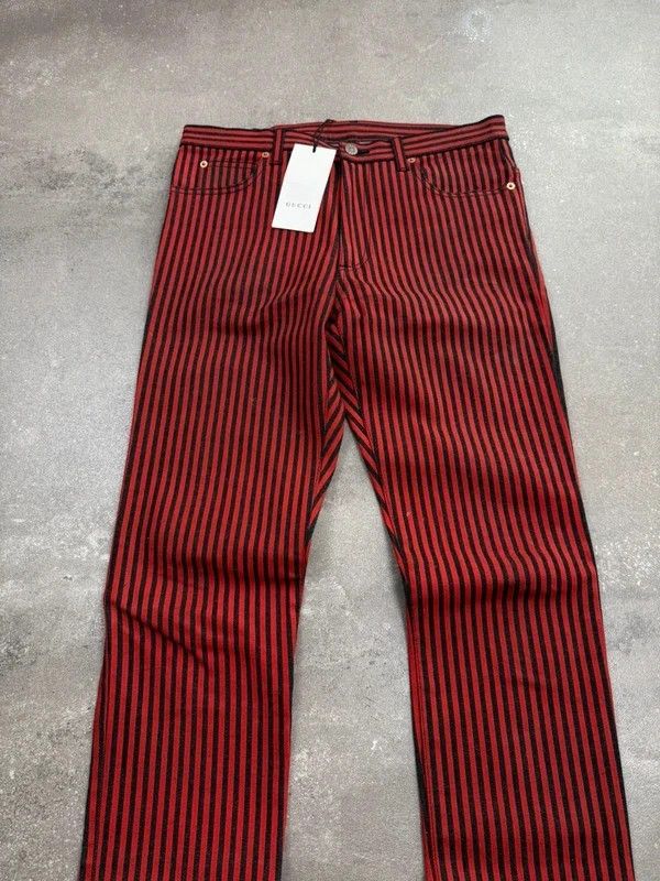 Gucci Gucci jean stripes denim skinny NEW luxury street wear Size US 30 / EU 46 - 3 Thumbnail