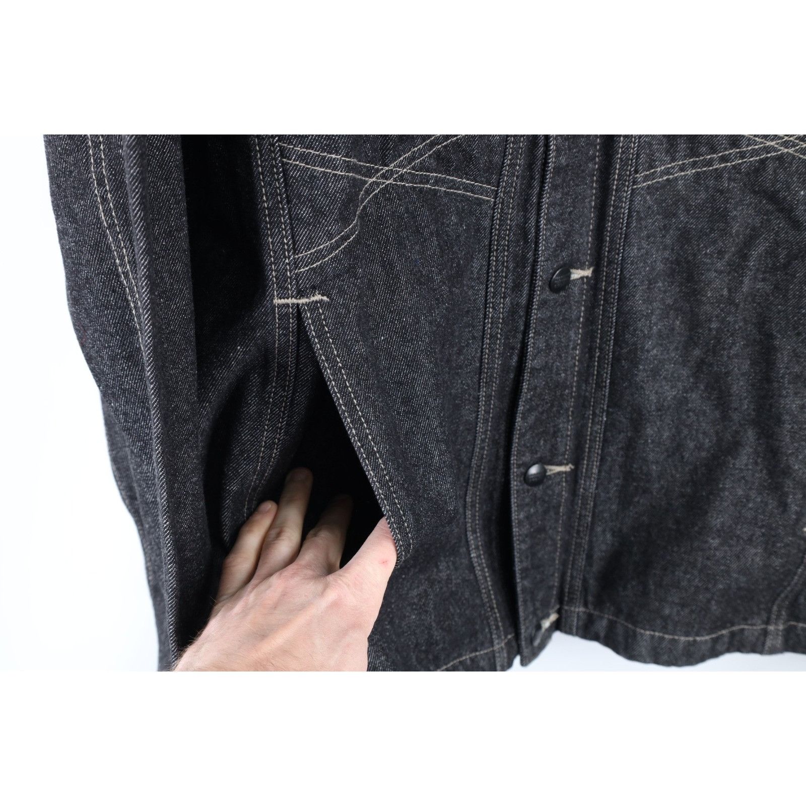 Marithe + Francois Girbaud × Vintage NOS Vintage 90s Marithe Francois Girbaud Denim Jacket Size US XL / EU 56 / 4 - 7 Thumbnail