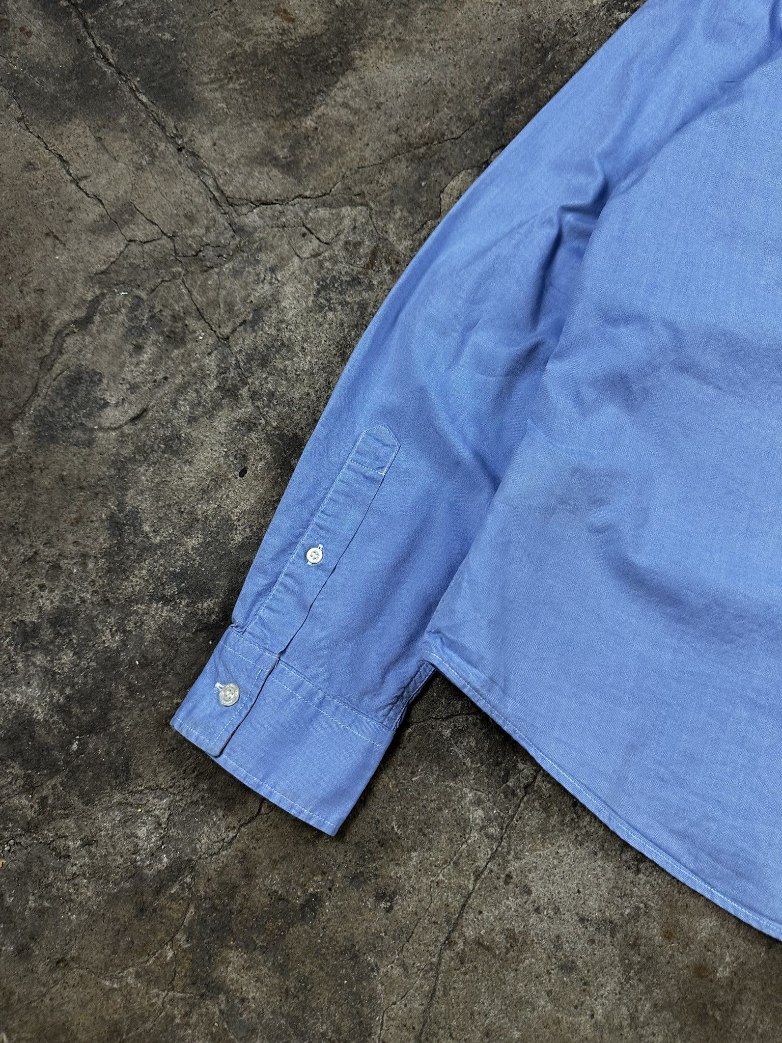 Burberry Burberry Brit Logo Button Up Shirt Oldmoney Size US M / EU 48-50 / 2 - 5 Thumbnail