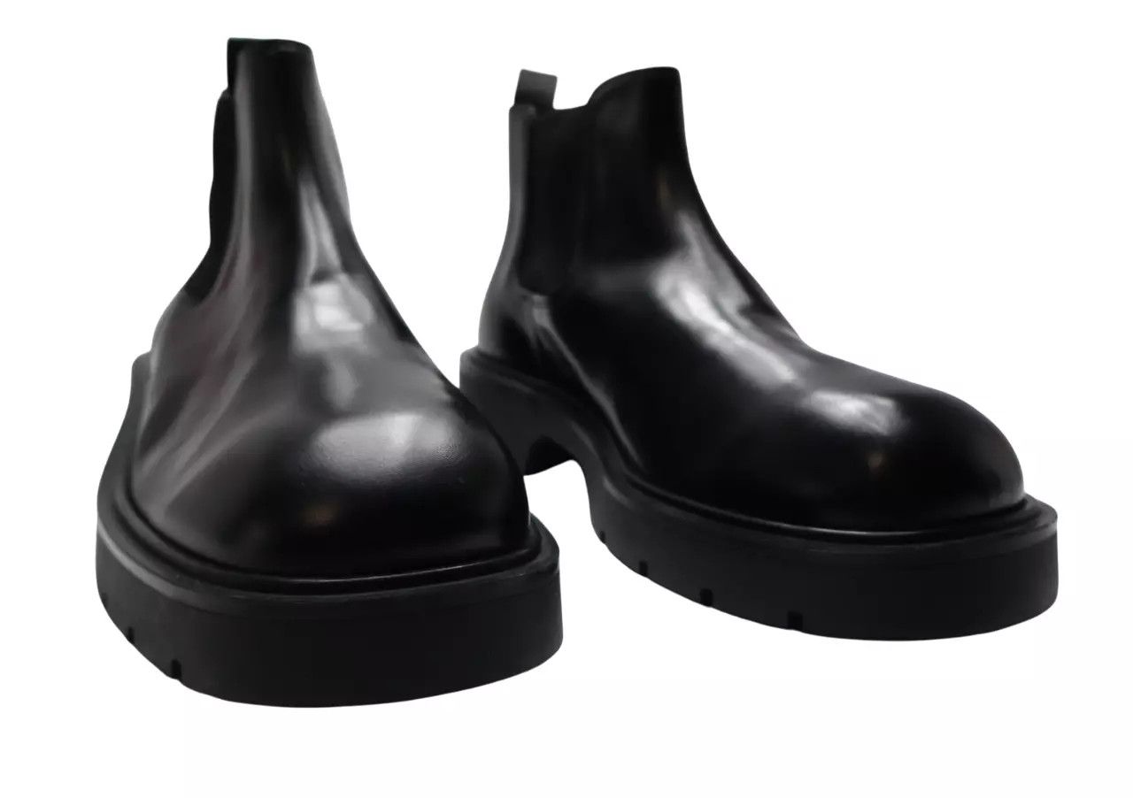 Sandro SANDRO Men EU 44/UK 9.5 Leather Square Toe Rubber Side Ankle Size US 11 / EU 44 - 6 Thumbnail
