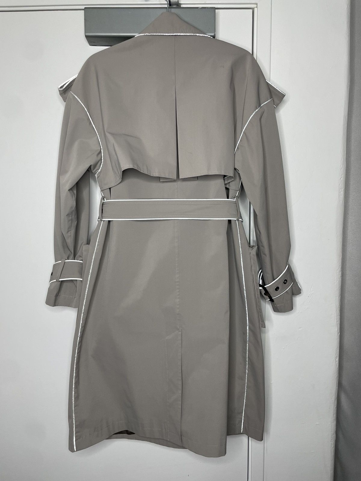 Designer AnnaKiki Reflective Trim Trench coat Size M / US 6-8 / IT 42-44 - 8 Thumbnail