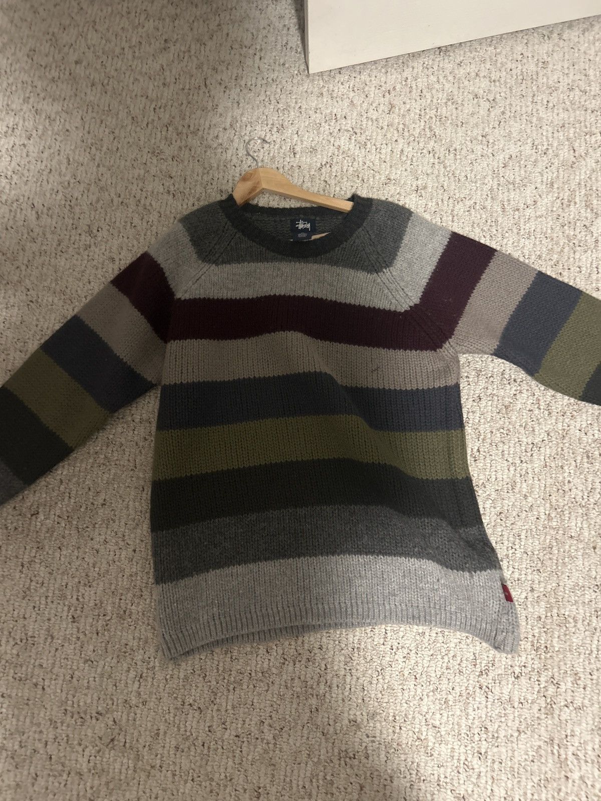 Stussy knit sweater