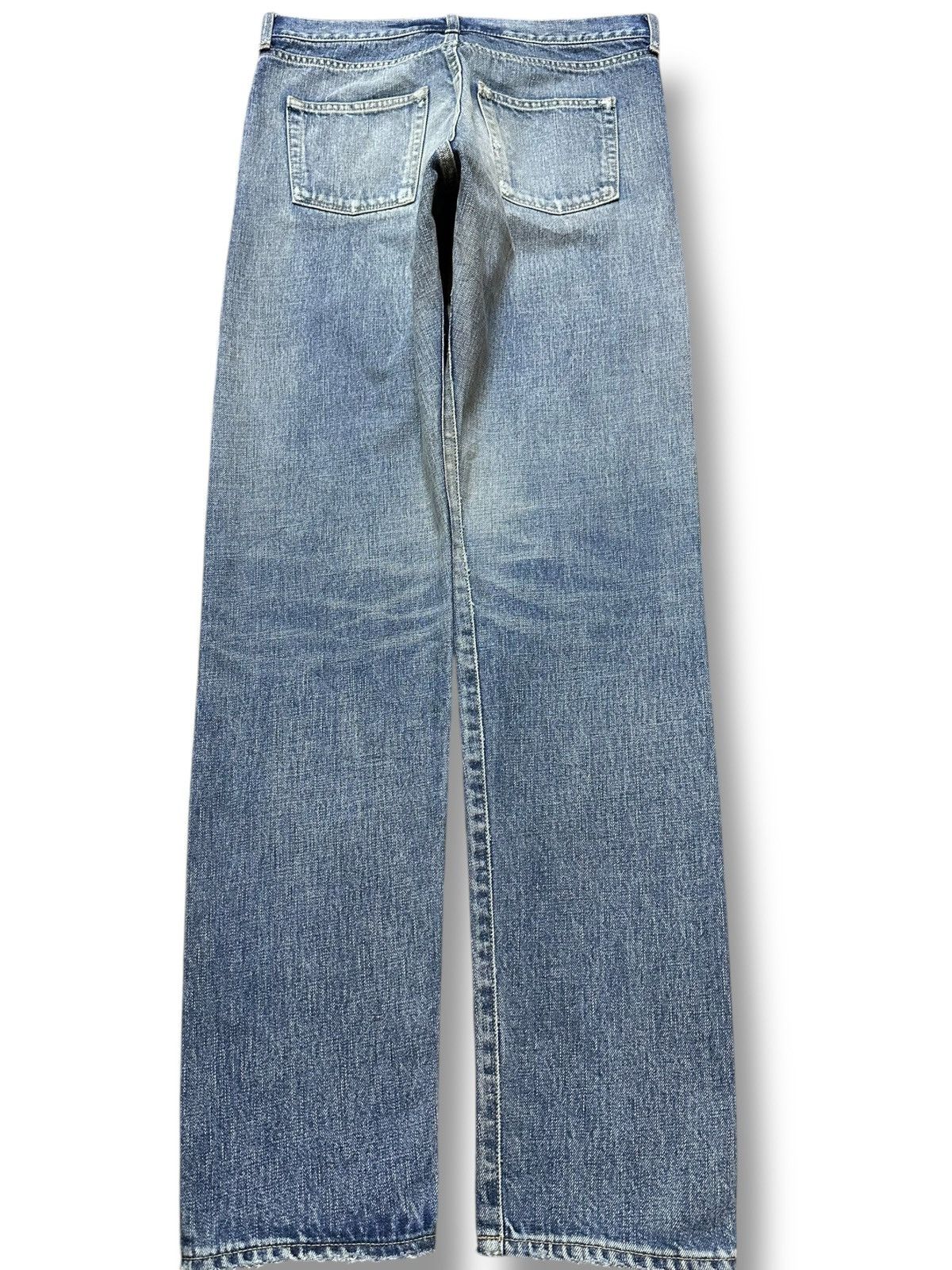 Saint Laurent Paris Vintage Saint Laurent Paris Straight Leg Denim Size US 31 - 7 Thumbnail