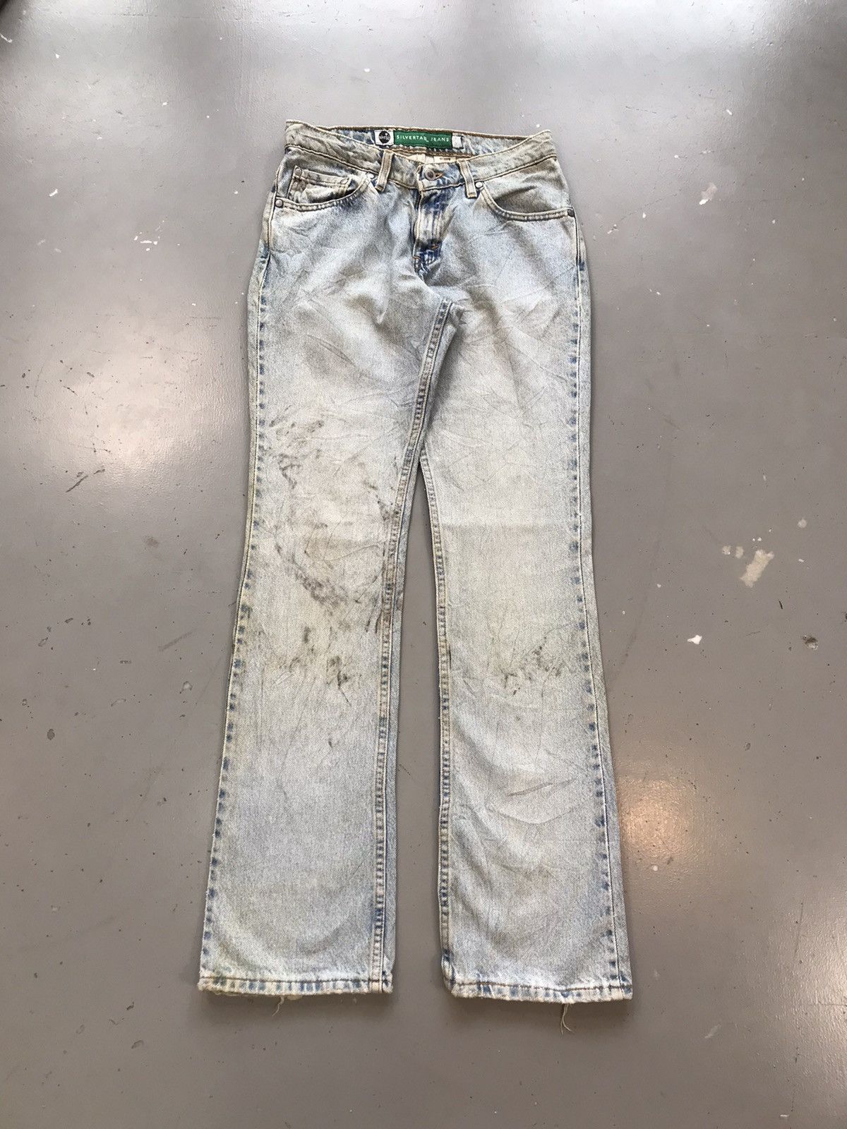 Vintage Levi’s silver tab Straight fit denim