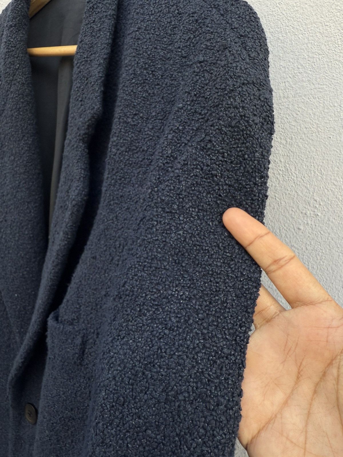 Issey Miyake 💥ARCHIVED💥 ISSEY MIYAKE MEN TOWEL WOVEN RARE PATTERN BLAZER Size 48L - 4 Thumbnail