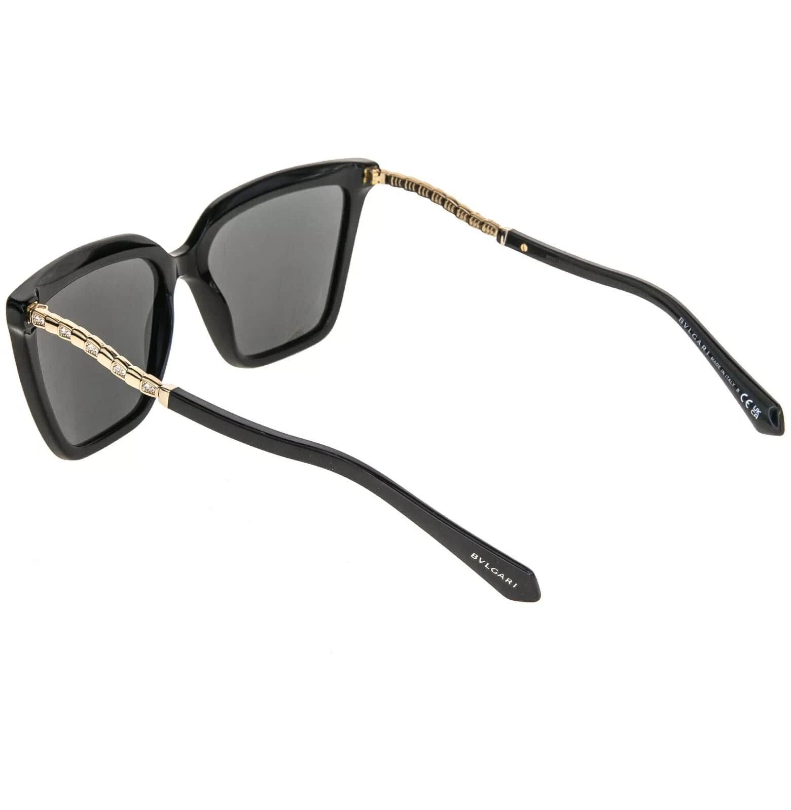 Bvlgari BVLGARI Serpenti Viper BV8255B Black Snake Sunglasses 8255 Size ONE SIZE - 7 Thumbnail