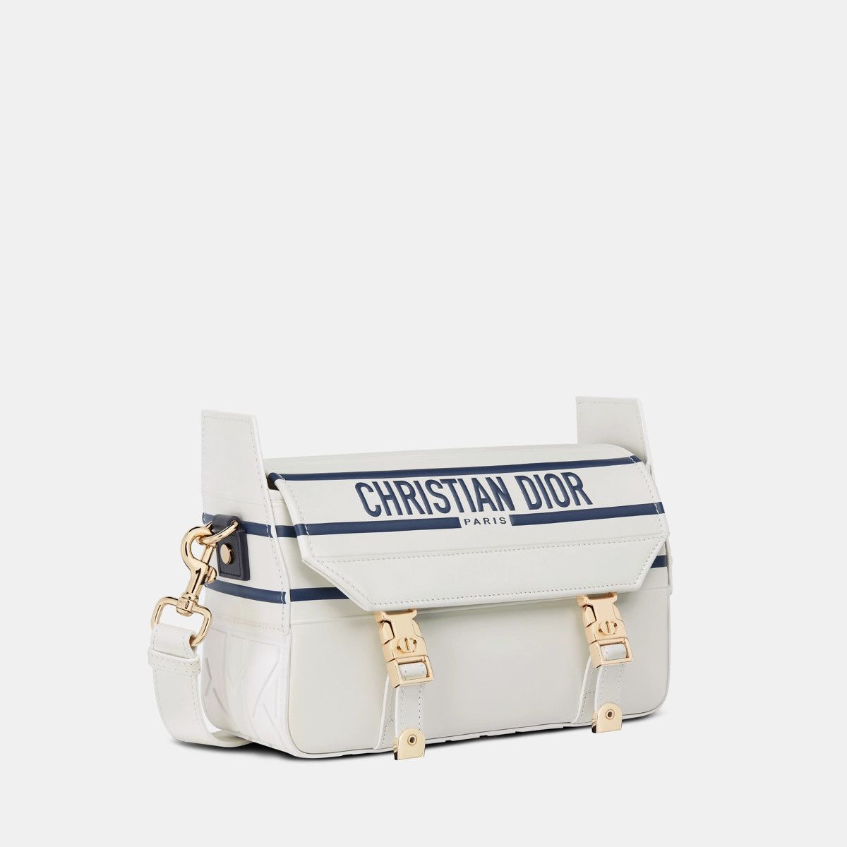 Dior o1bcso1str1124 Size: OS /Small Diorcamp Bag in White Size ONE SIZE - 1 Thumbnail
