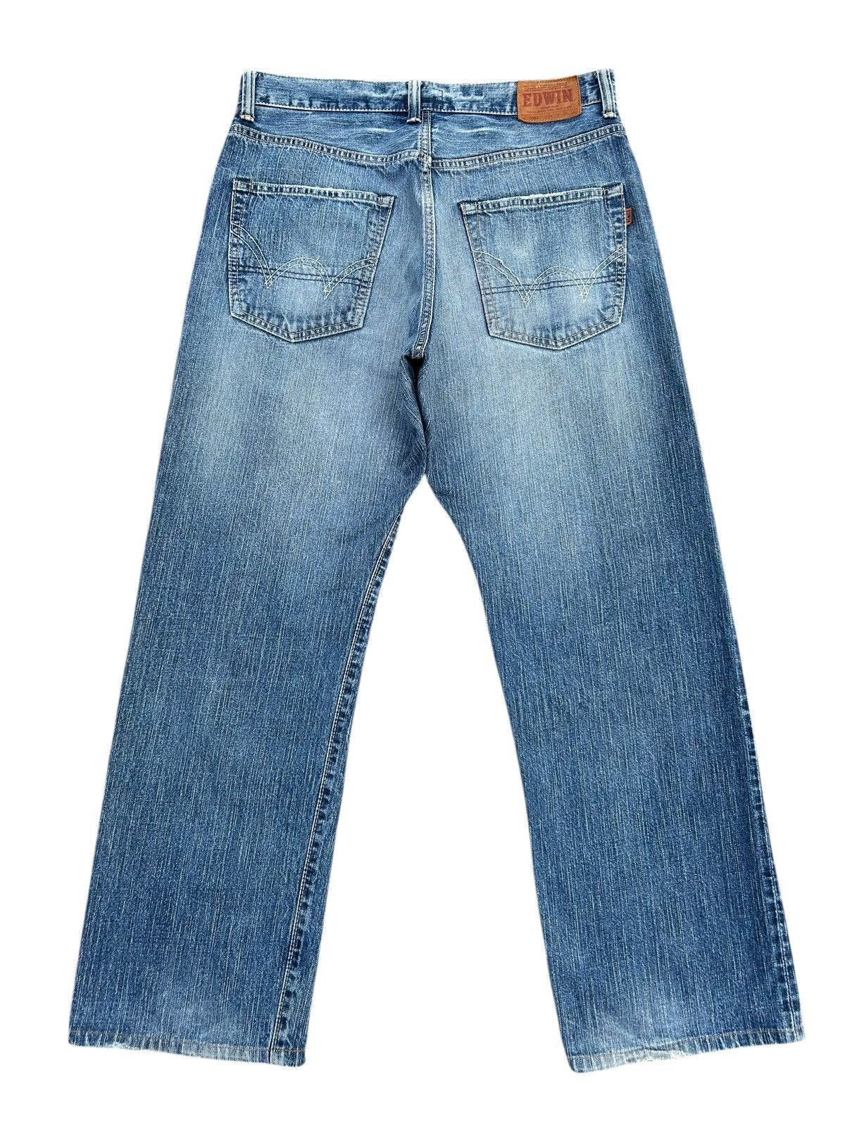 Kapital Vintage Edwin 505Z Selvedge Distressed Denim Jeans Size US 33 - 2 Thumbnail