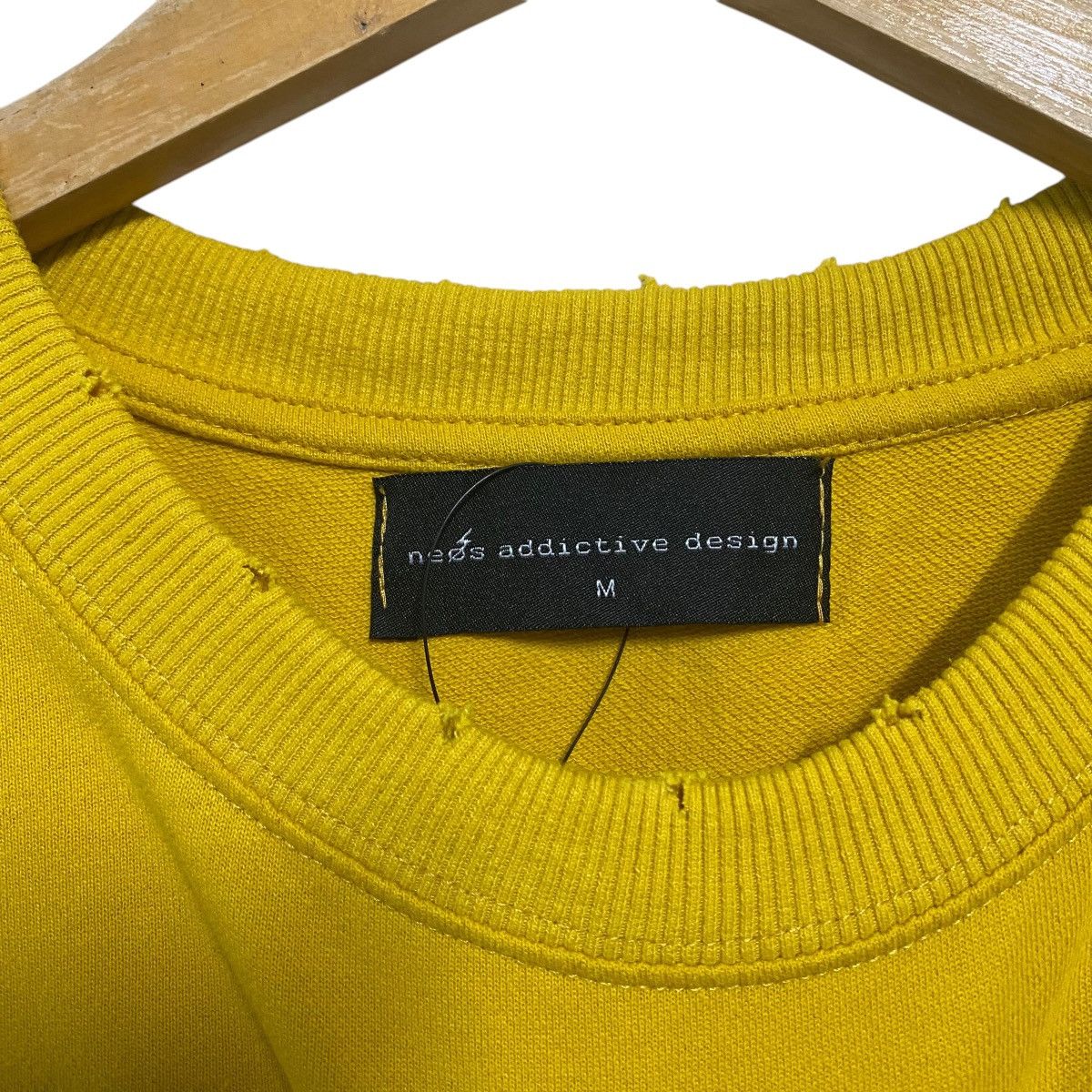 Japanese Brand Neos Addictive Design Oversize Distressed Sweatshirt Size US M / EU 48-50 / 2 - 19 Thumbnail