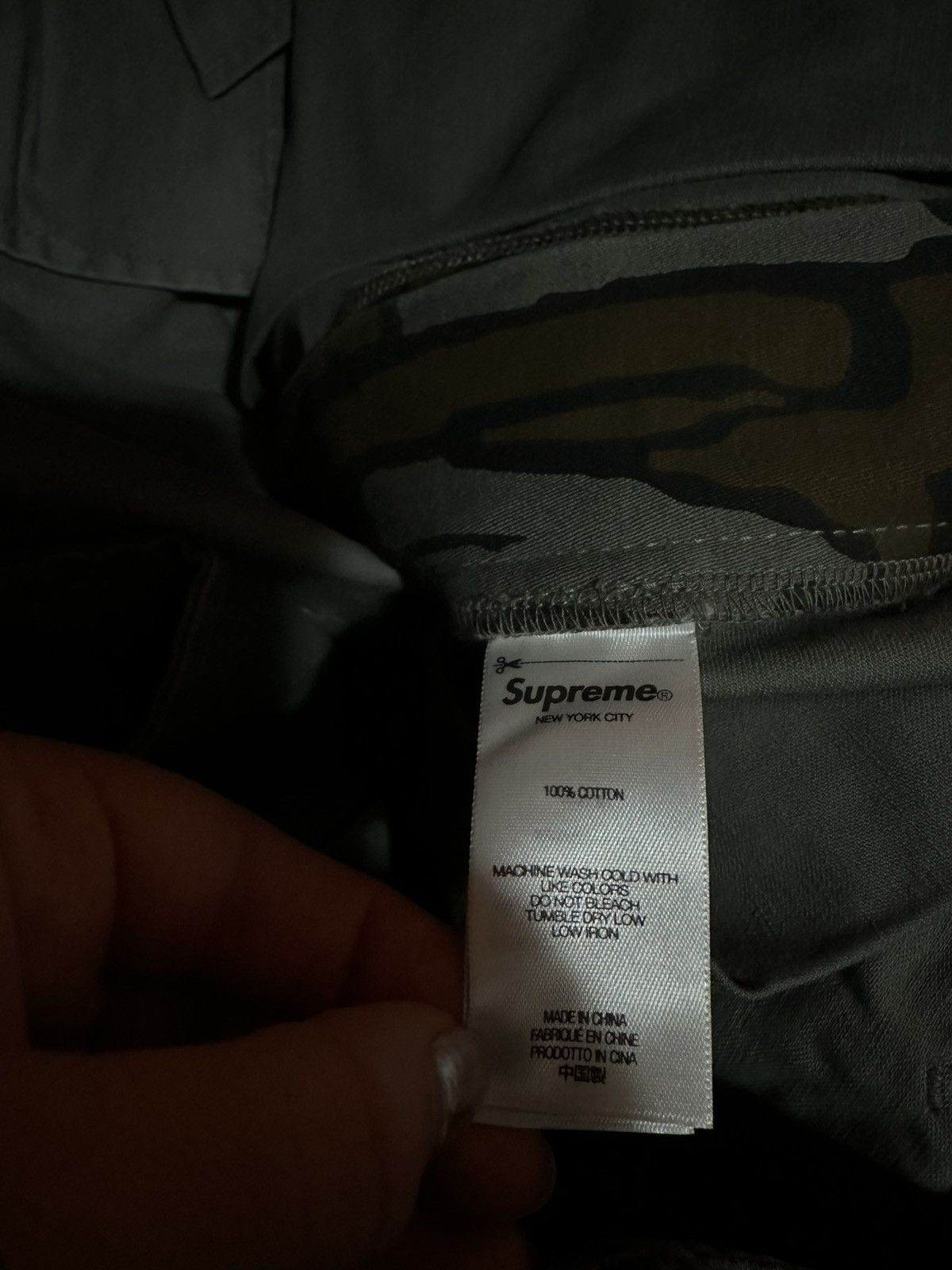 Supreme Supreme Tree Bark Cargo Pants Size US 30 / EU 46 - 7 Thumbnail