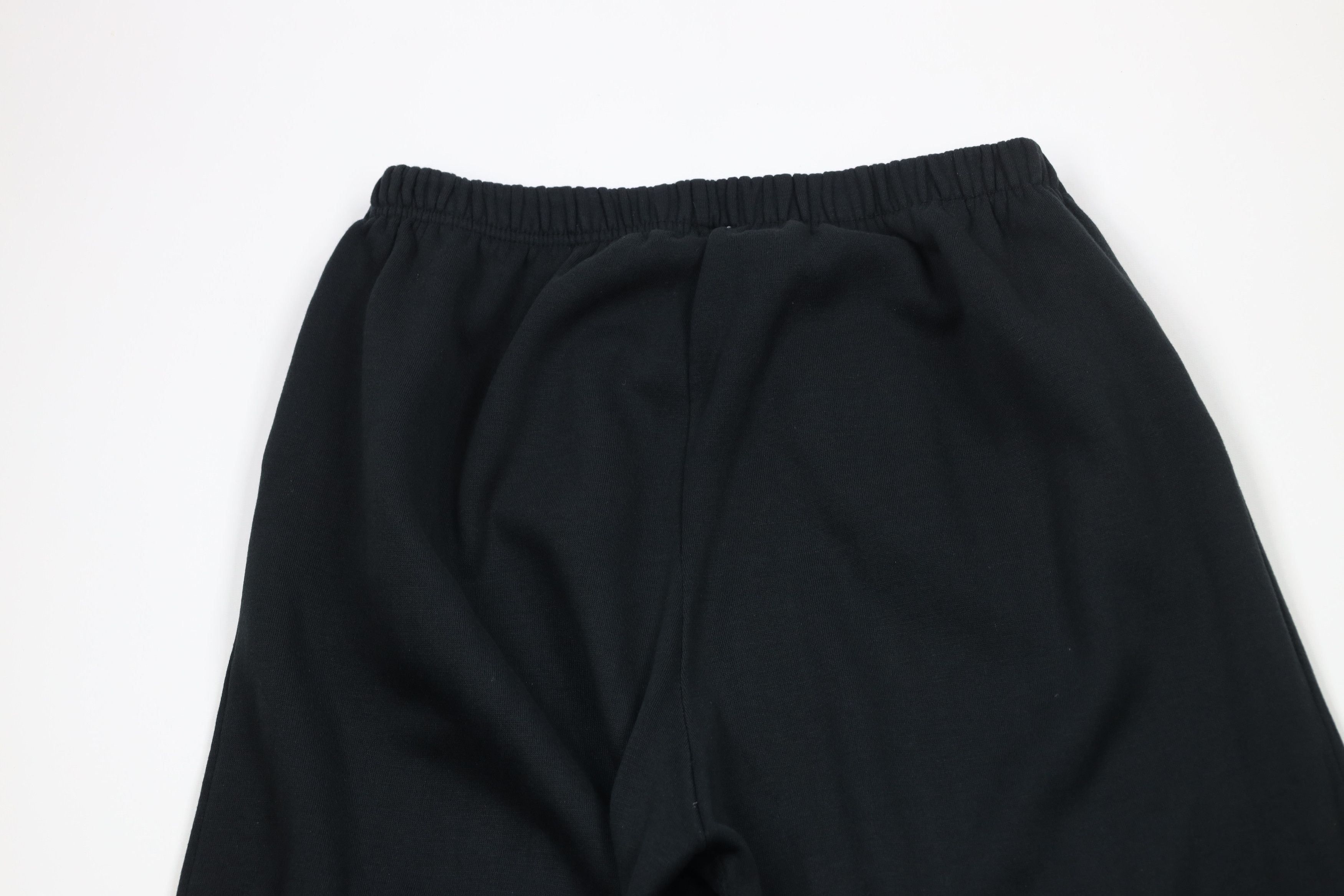 Vintage Vintage 90s Streetwear Tapered Leg Sweatpants Pants Black Size 22" - 10 Thumbnail