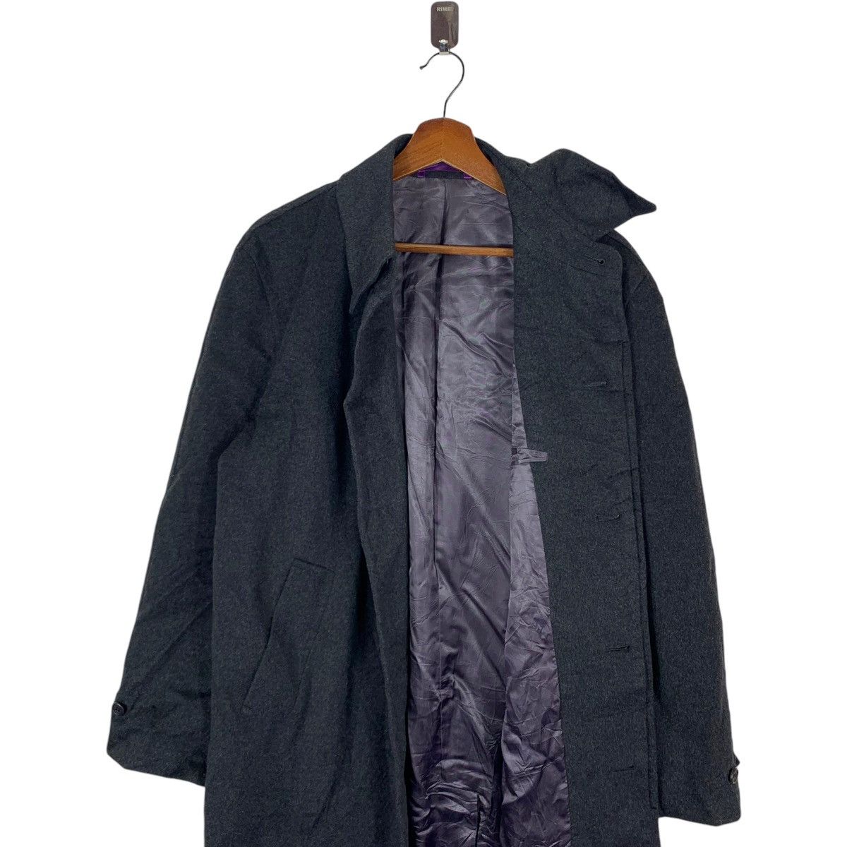 Paul Smith × Vintage VINTAGE PAUL SMITH COLLECTION WOOL OVERCOAT JACKET Size US L / EU 52-54 / 3 - 6 Thumbnail