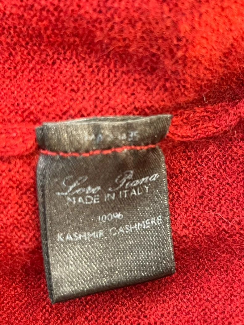 Loro Piana LORO PIANA Red cashmere sweater Size M / US 6-8 / IT 42-44 - 6 Thumbnail