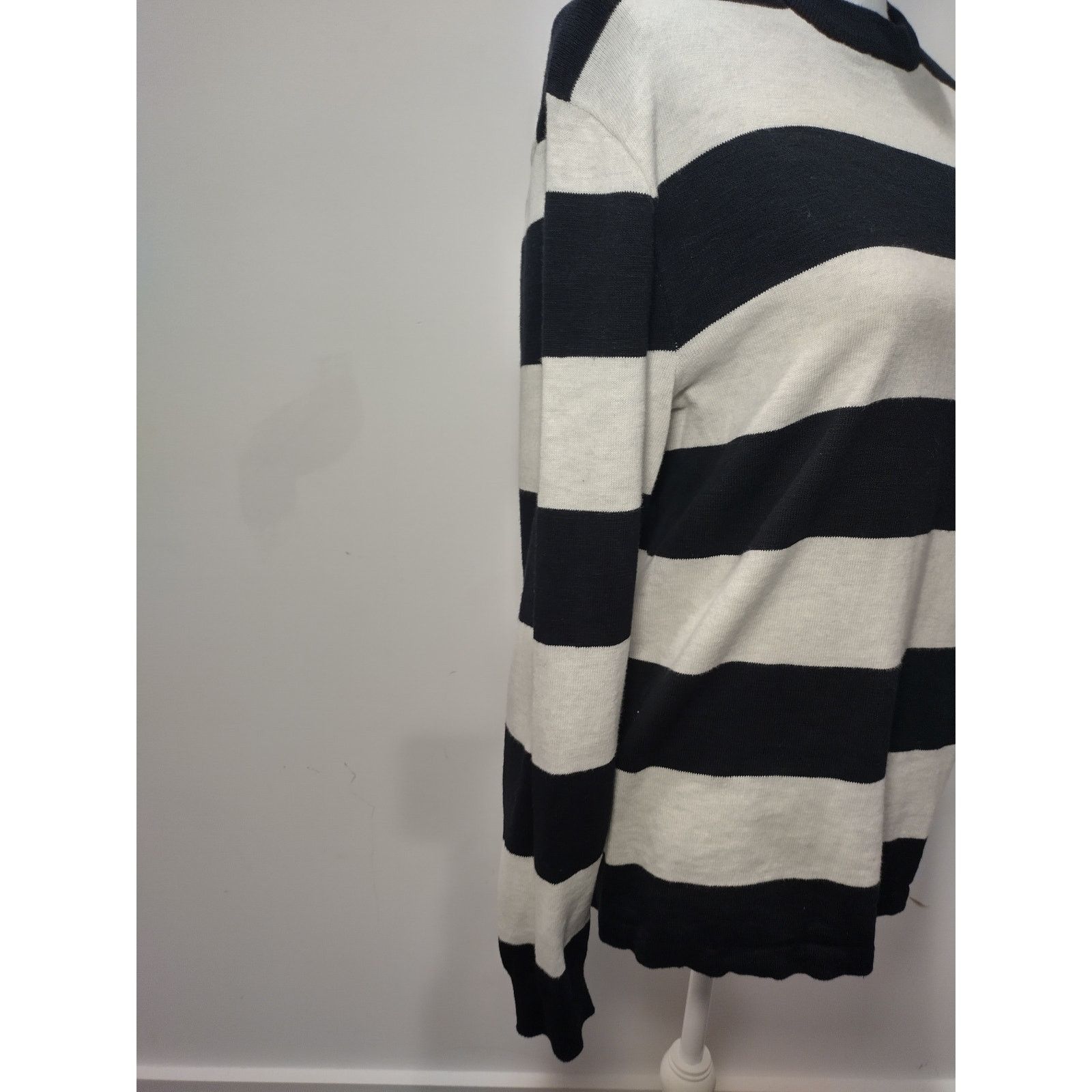 H&M H&M Womens Sweater Long Sleeves Crew Neck Knit Striped S Size S / US 4 / IT 40 - 5 Thumbnail