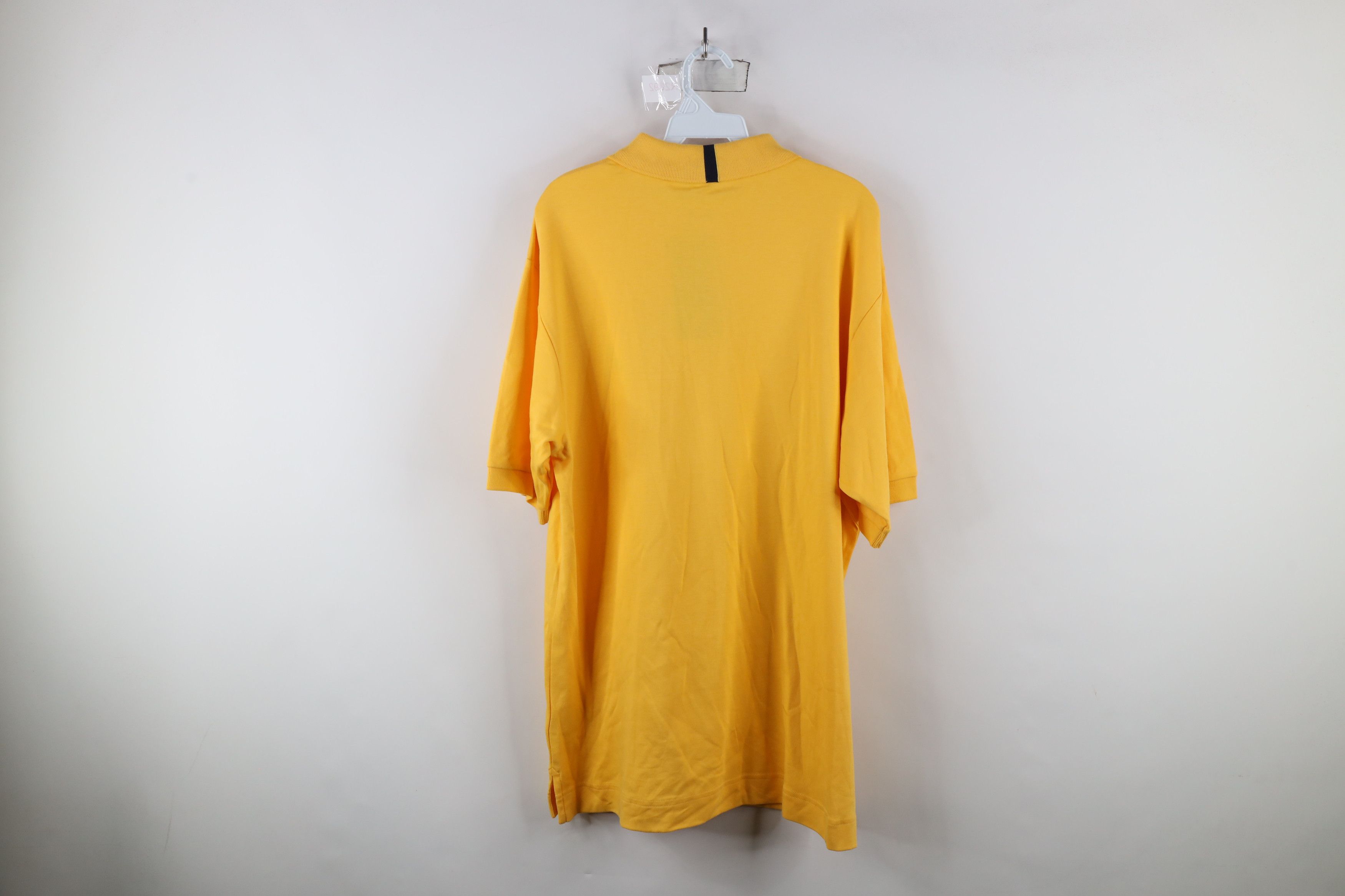 Nautica × Vintage Deadstock Vintage Nautica Sailing Collared Polo Shirt Yellow Size US XL / EU 56 / 4 - 14 Thumbnail