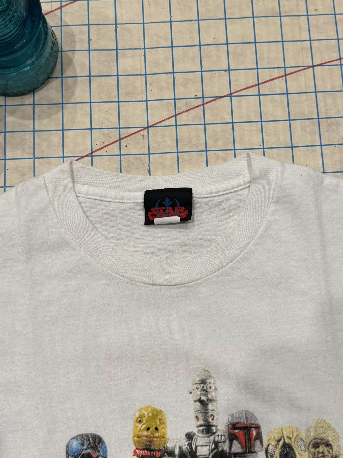 Star Wars Vintage Star Wars Collectibles Bounty Hunters Tee White Lrg Size US L / EU 52-54 / 3 - 6 Thumbnail