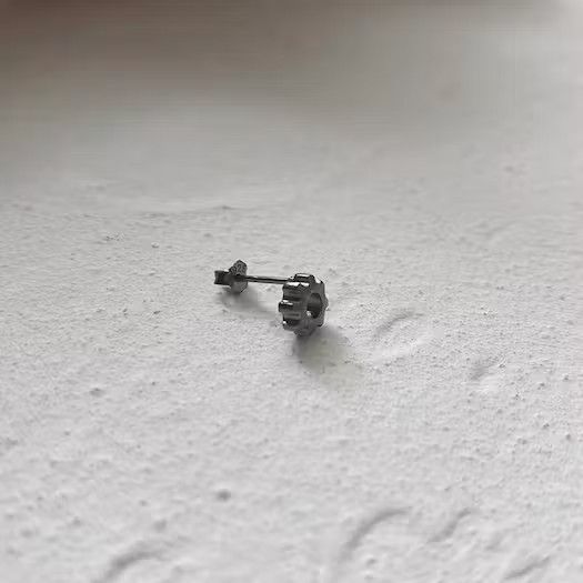 Jewelry × Vintage 925 silver vintage gear earrings Size ONE SIZE - 4 Thumbnail