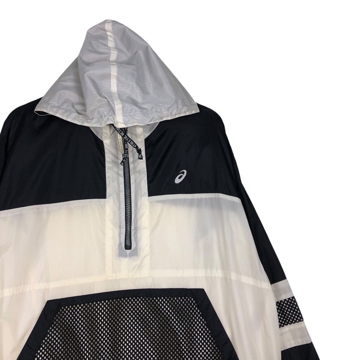 Japanese Brand 📌Vintage Anorak Windbreaker Jacket Pull Over Asics Rare Size US L / EU 52-54 / 3 - 7 Thumbnail