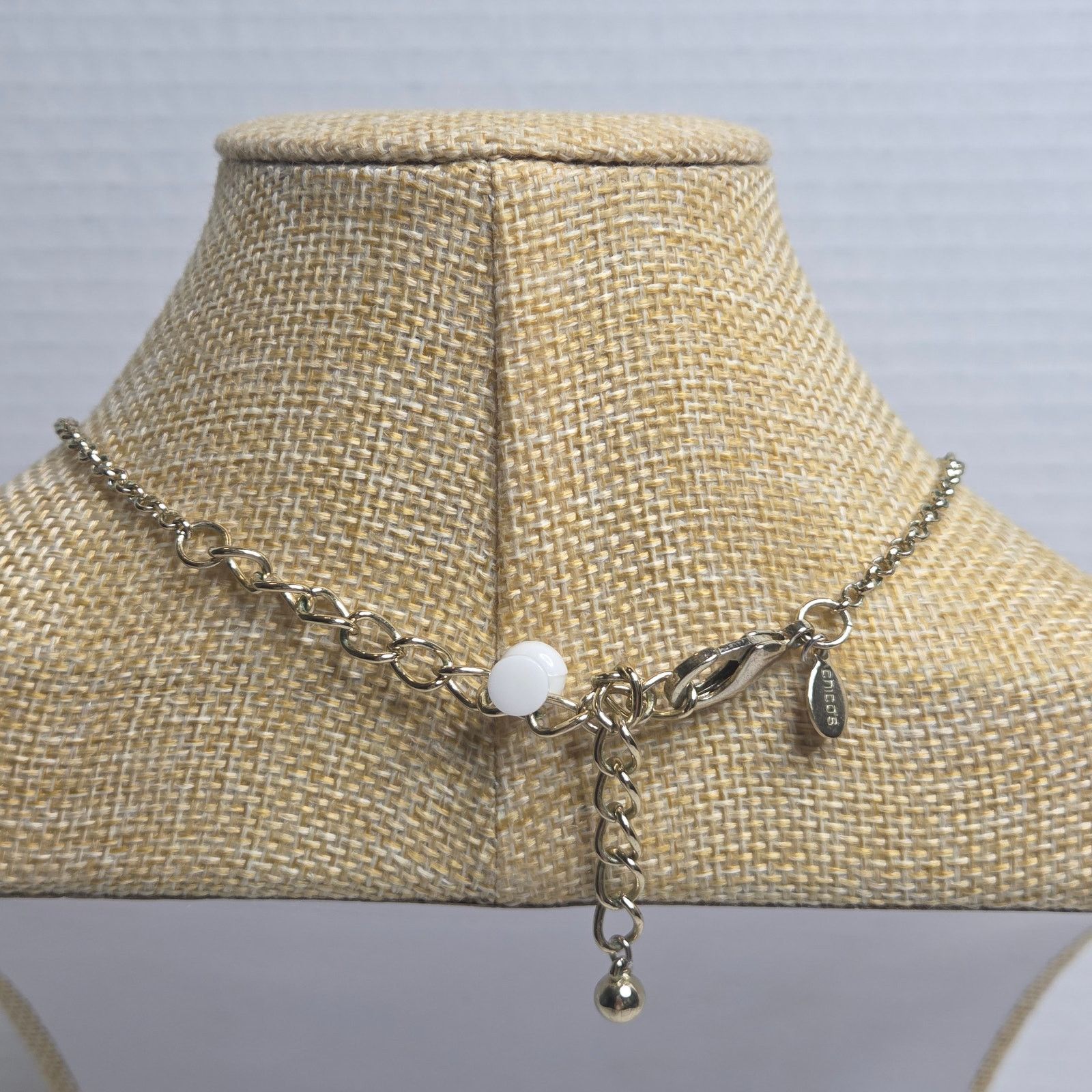 Chicos Chico's Nydia Lariat Gold Tone Y-Drop Necklace Jewelry 24" Size ONE SIZE - 4 Thumbnail