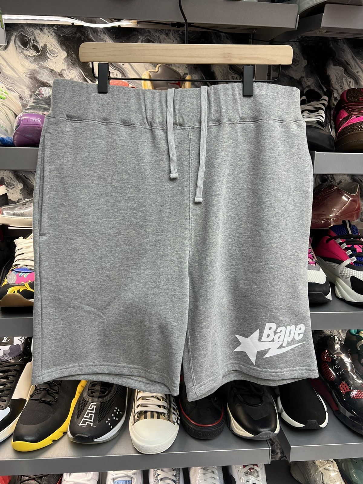 Bape Bape Grey Shorts Size US 40 / EU 56 - 1 Thumbnail