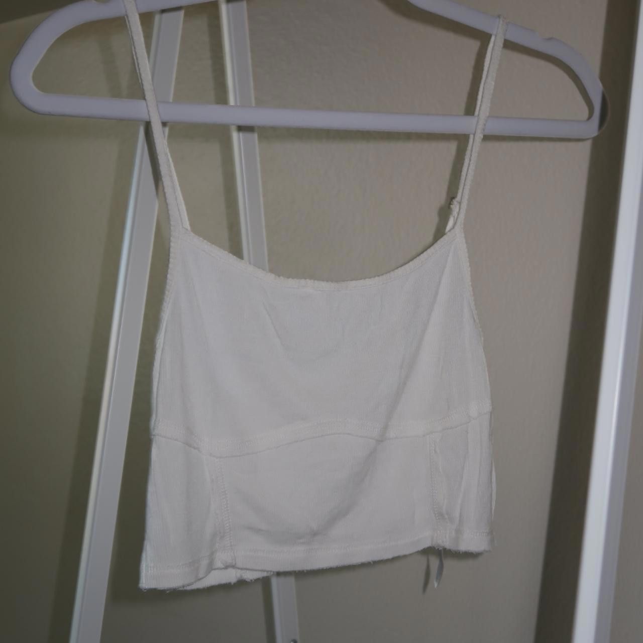 Urban Outfitters white pajama tank top and short set Size ONE SIZE - 3 Thumbnail