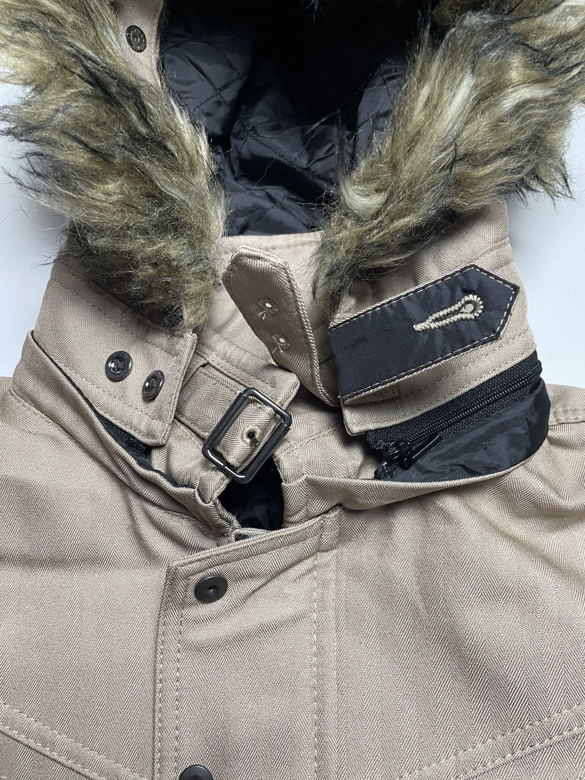 BUFFALO BOBS 2000’s Hideaways Nicole - Apocalypse Style Fur Parka Jacket Size US M / EU 48-50 / 2 - 8 Thumbnail