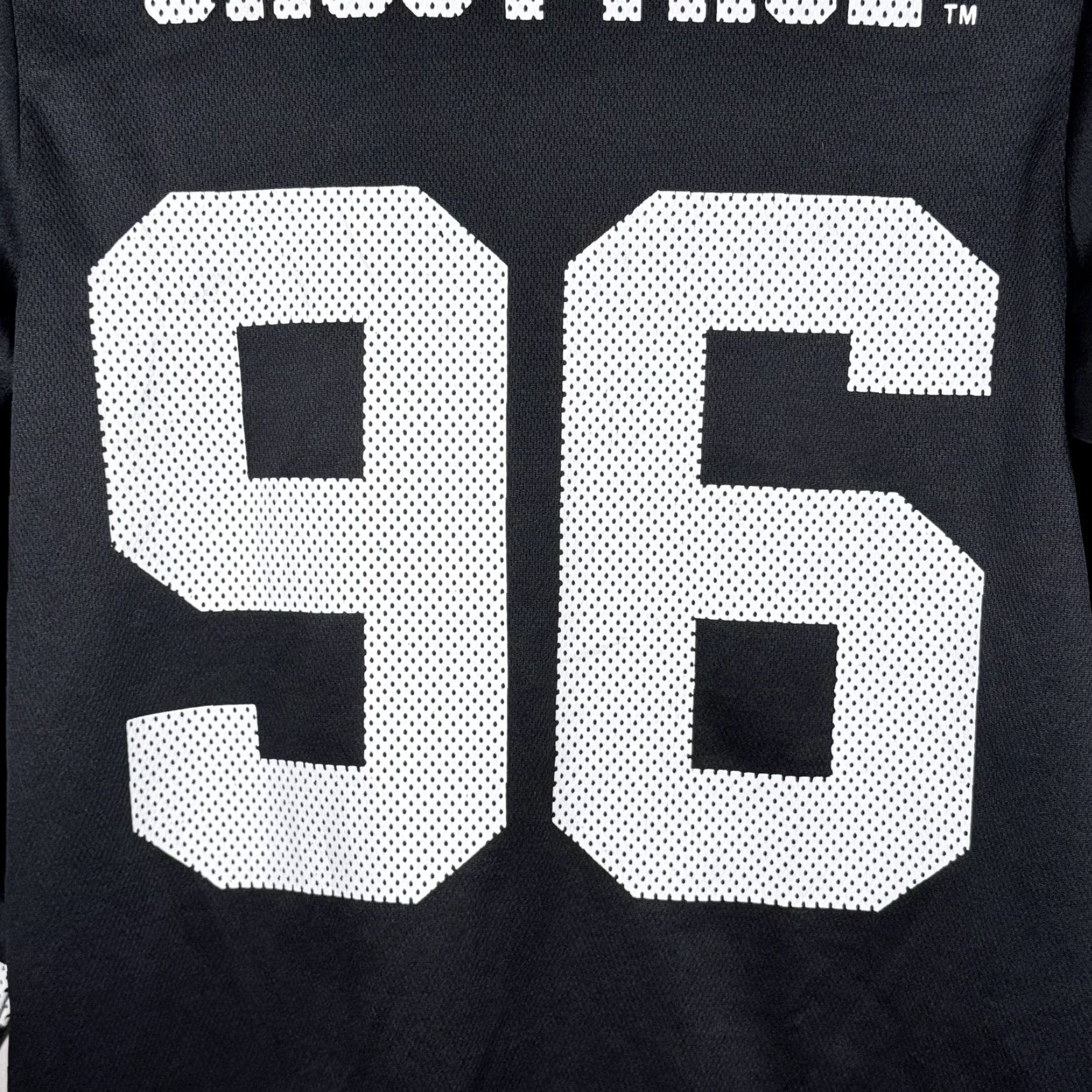 Vintage Ghost Face Hockey Jersey Men's V-Neck Long Sleeve Black XL? Size US M / EU 48-50 / 2 - 4 Thumbnail