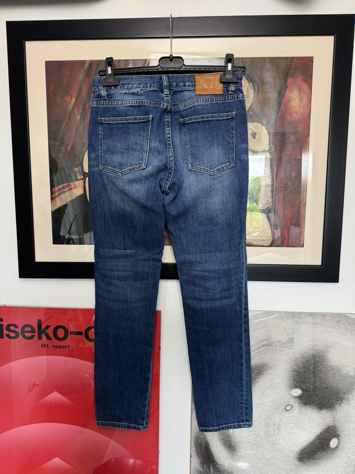 Gucci Gucci Snake Floral Denim Pant Designer Jeans Archive Rare Size US 26 / EU 42 - 2 Thumbnail