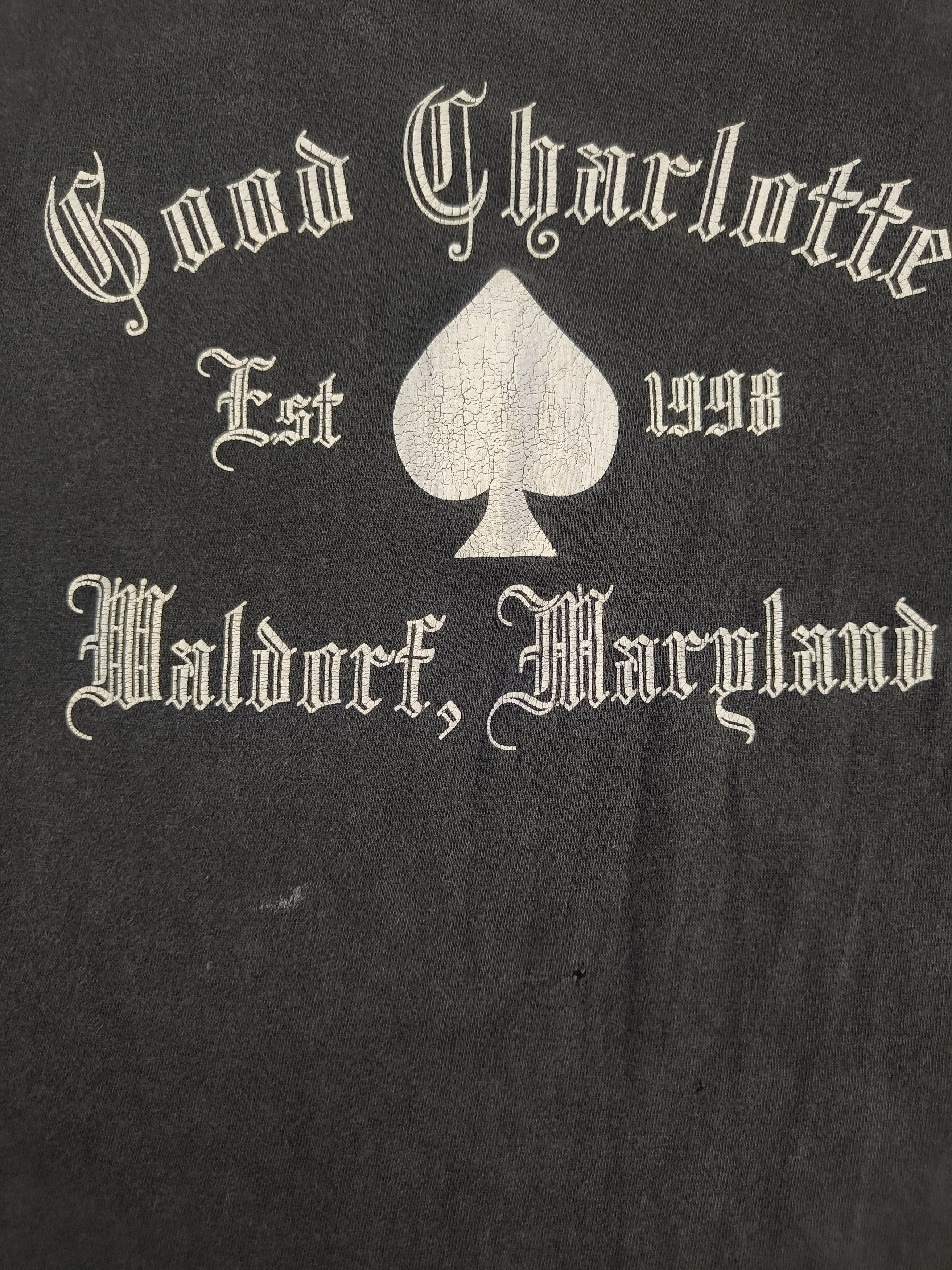 Band Tees Vintage 90s Good Charlotte shirt Size US XL / EU 56 / 4 - 4 Thumbnail
