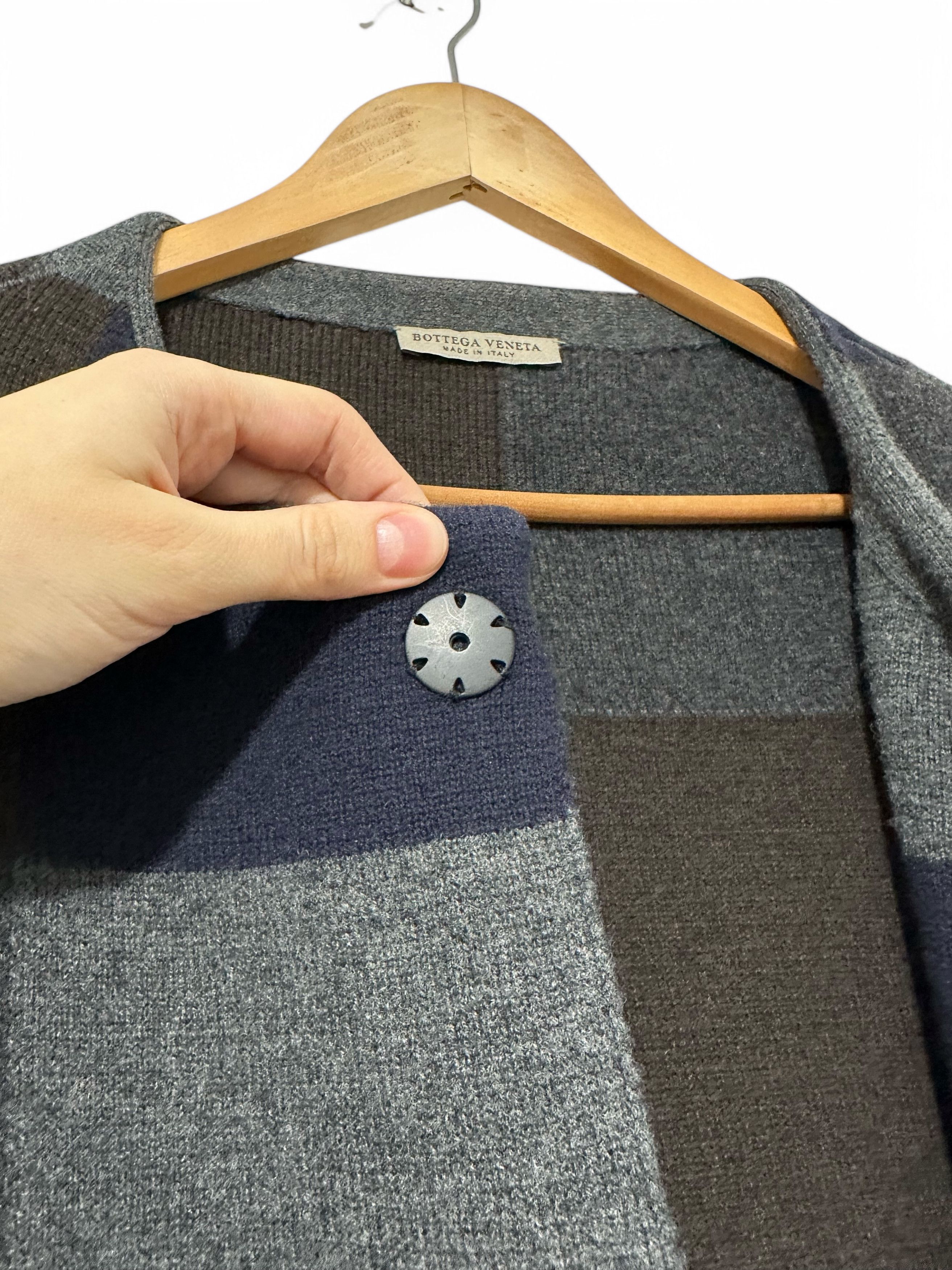 Bottega Veneta Bottega Veneta Multi Color Wool Cardigan Sweater M-L Size US M / EU 48-50 / 2 - 5 Thumbnail