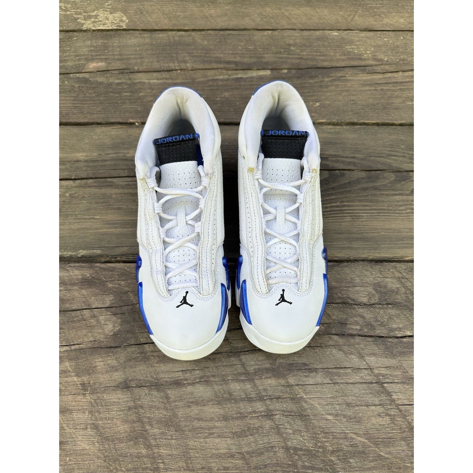 Jordan Brand Jordan 14 Retro Hyper Royal GS - Size 6.5y Size US 6.5 / EU 39-40 - 4 Thumbnail