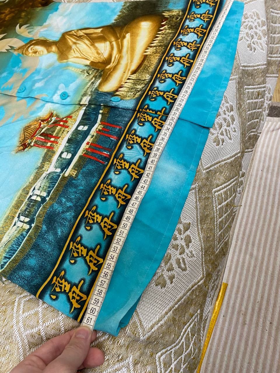 Dragonfly 🔥 Dragonfly Buddha All Over Print Mambo Versace Button Shirt Size US L / EU 52-54 / 3 - 13 Thumbnail