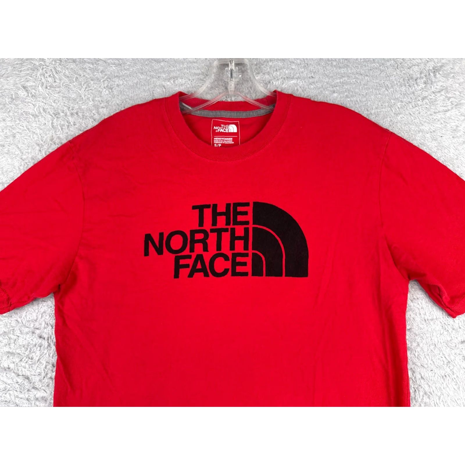 The North Face The North Face Shirt Men Small Red Short Sleeve Crew Neck Cotton Outdoor Logo Size US S / EU 44-46 / 1 - 4 Thumbnail