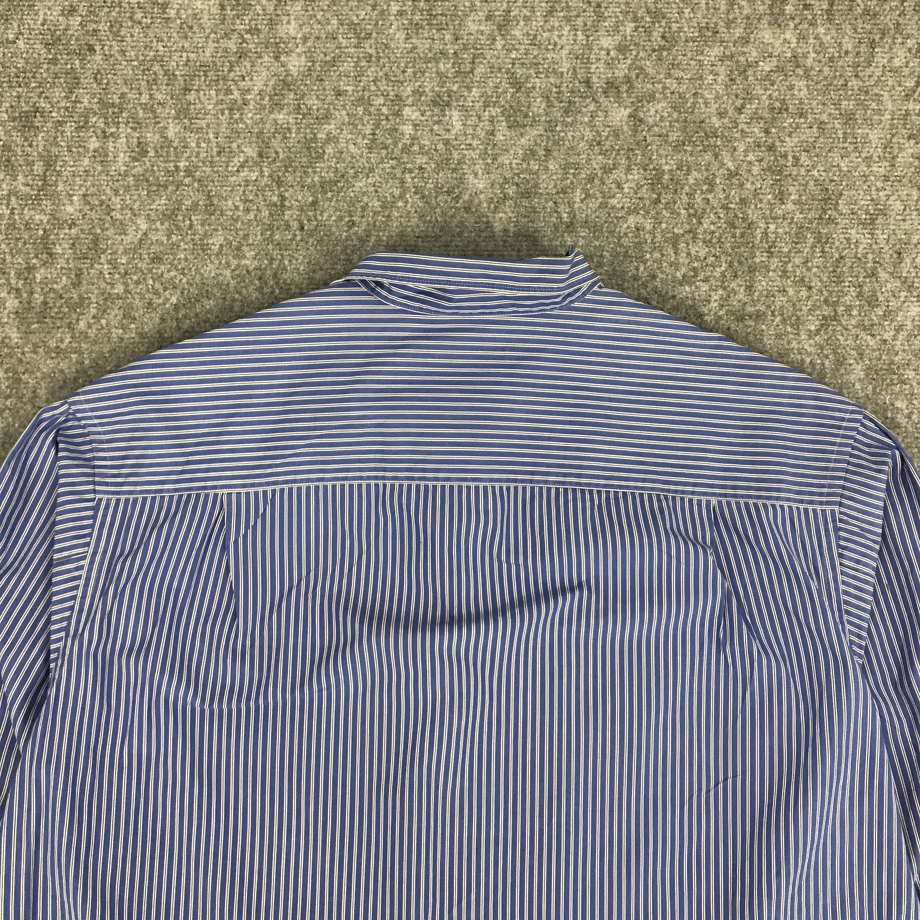 Japanese Brand × Jil Sander × Uniqlo JIL SANDER X UNIQLO STRIPED UP BUTTON JACKET Size US L / EU 52-54 / 3 - 4 Thumbnail