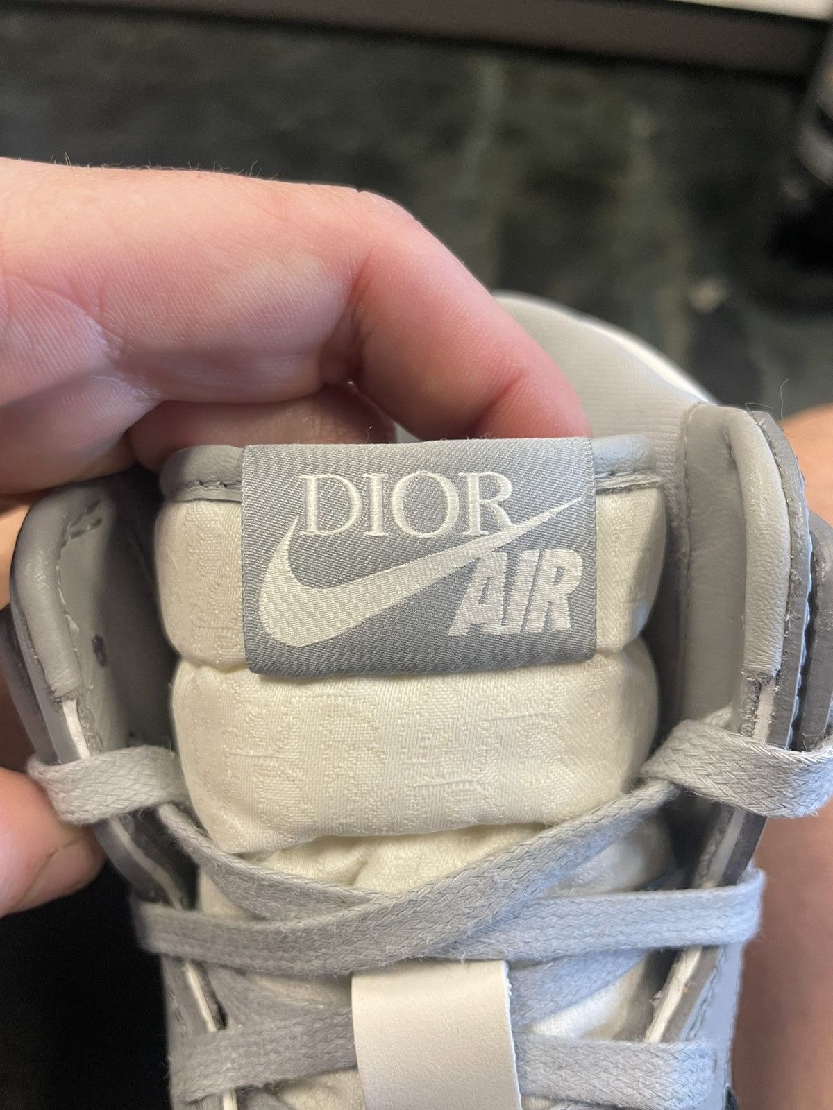 Dior × Nike Jordan 1 High Dior Size US 8.5 / EU 41-42 - 8 Thumbnail