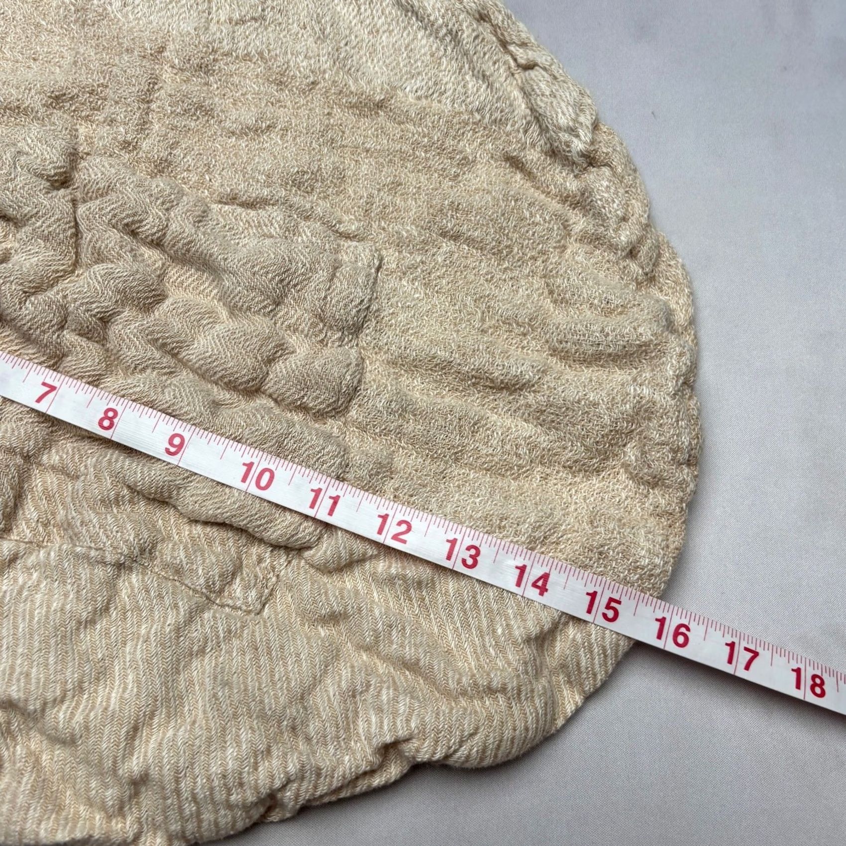 Vintage La Bottega di Brunella Bag Tote Shoulder Grocery Textured Italian Round Slouch Women Size ONE SIZE - 5 Thumbnail